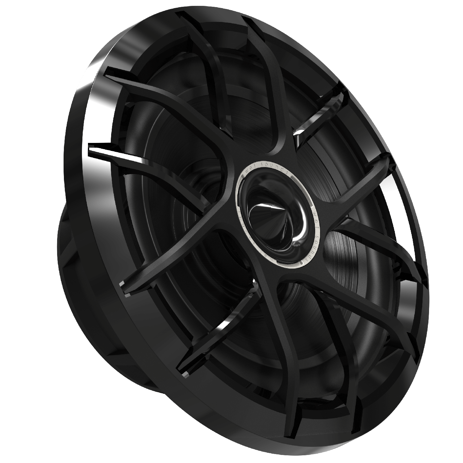 Bocinas Coaxiales Marinas Wet Sounds ZERO 8 XZ-B 300W 8 PLG
