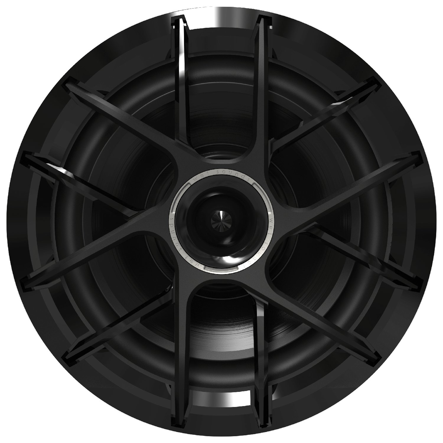 Bocinas Coaxiales Marinas Wet Sounds ZERO 8 XZ-B 300W 8 PLG