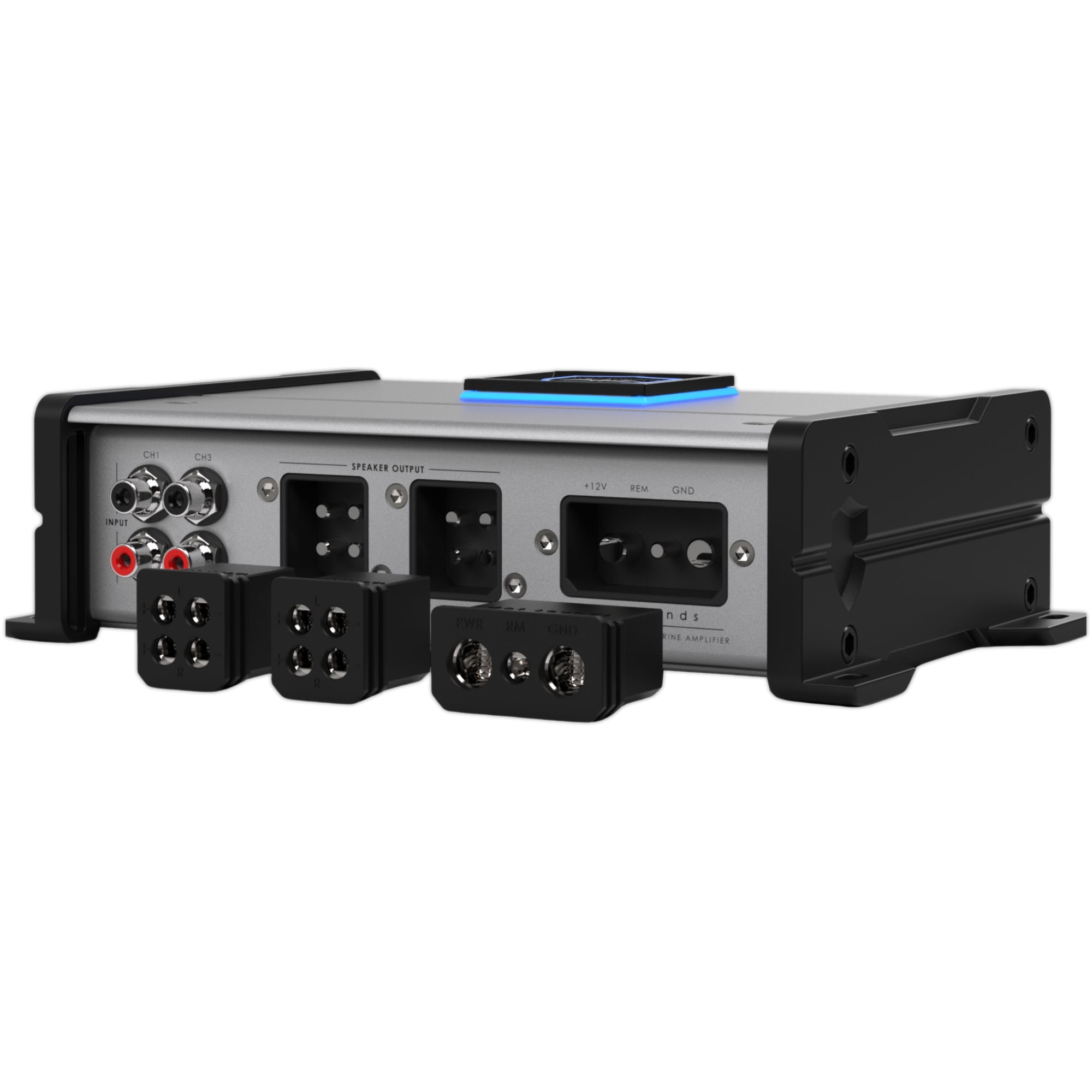Amplificador Marino 4 Canales Wet Sounds HTM-4 Clase D