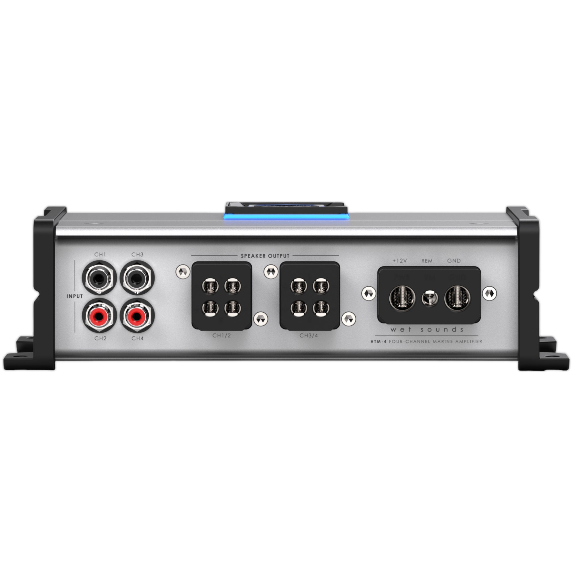 Amplificador Marino 4 Canales Wet Sounds HTM-4 Clase D
