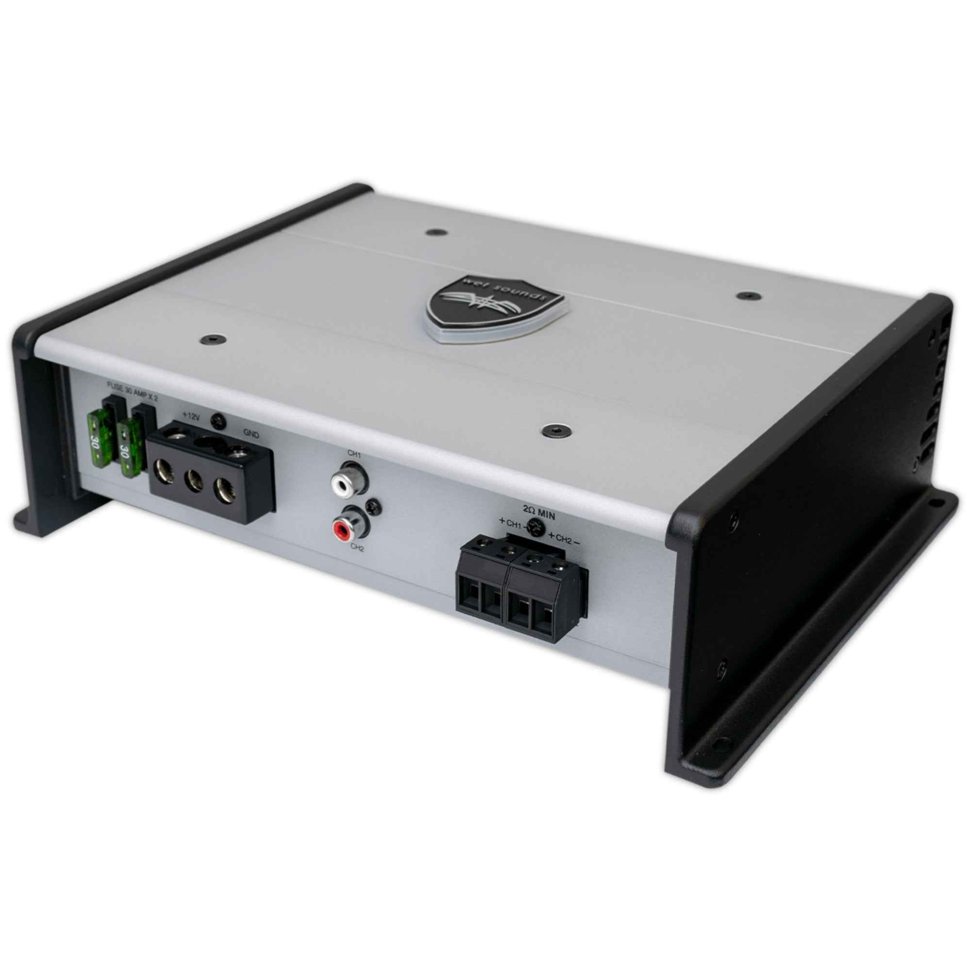 Amplificador Marino 2 Canales Wet Sounds HTX-2 Clase D