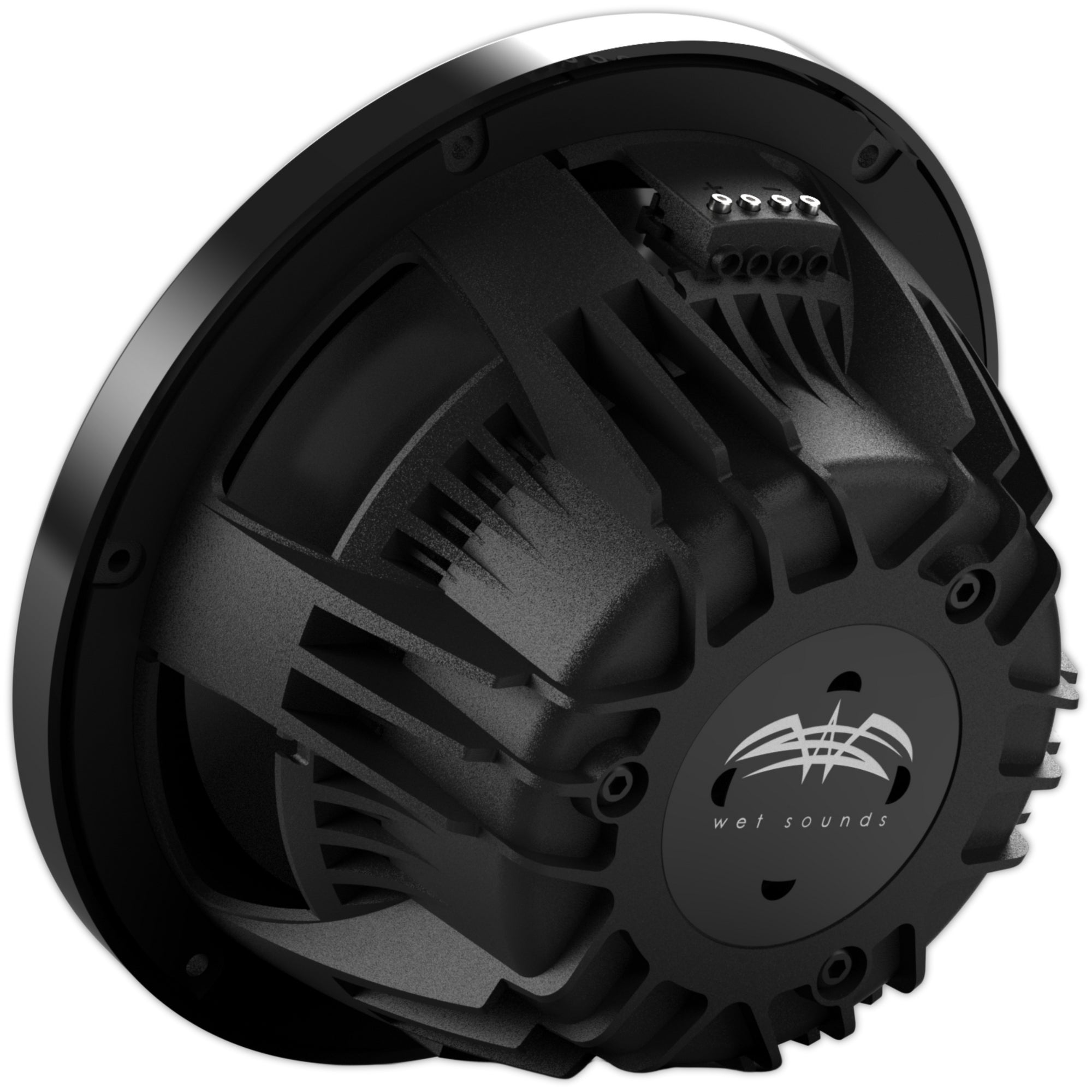 Subwoofer Marino Wet Sounds RECON 10 FA-BG 10" Free Air Color Negro 400 Watts