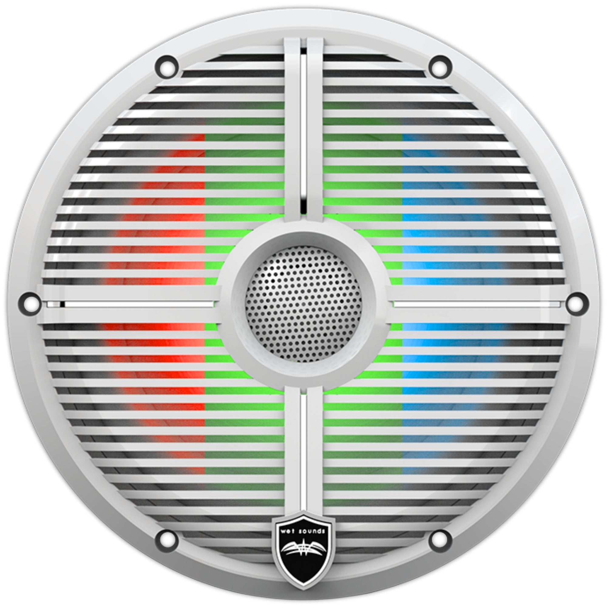 Bocinas Coaxiales Marinas Wet Sounds RECON 8 XW-W RGB 140W 8 PLG