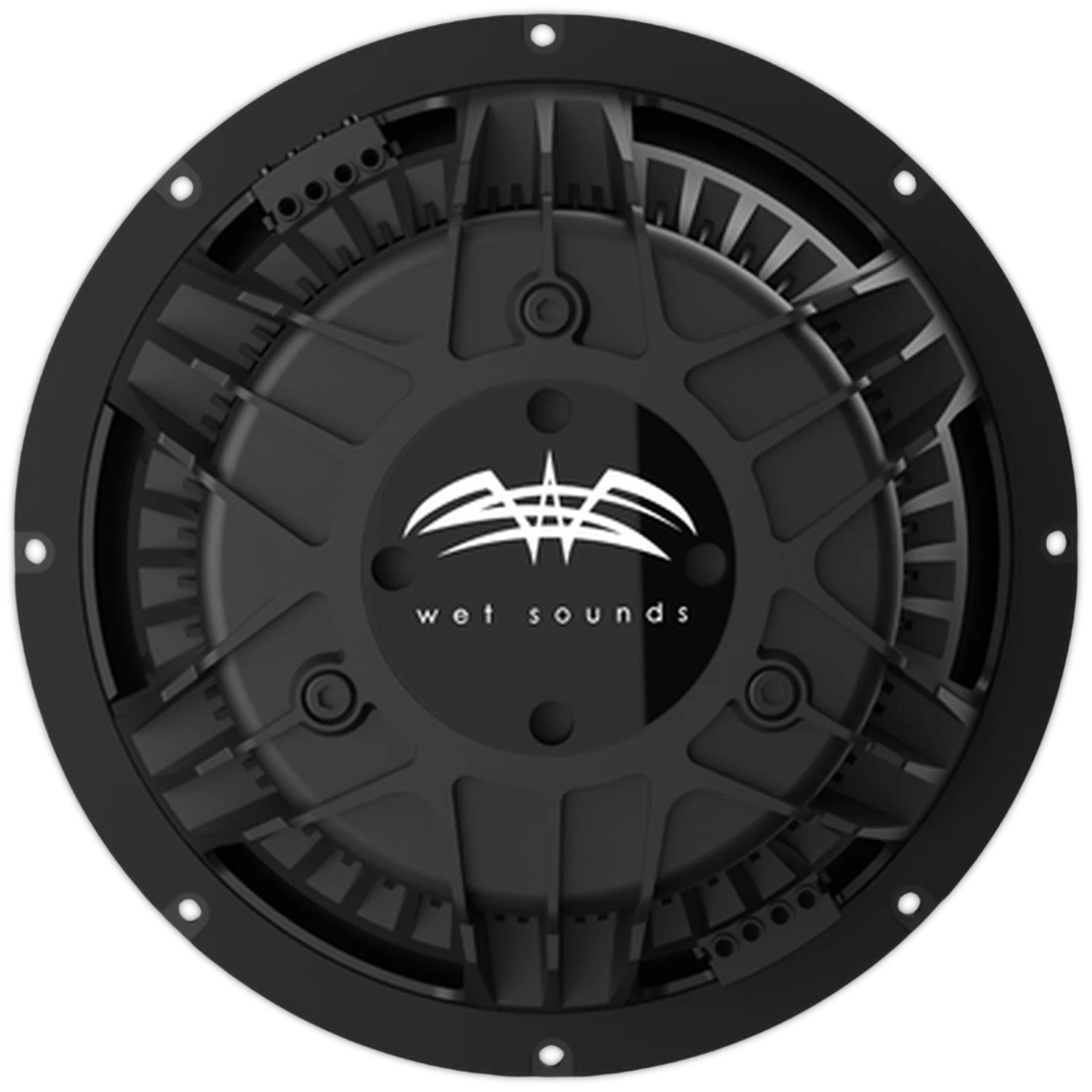 Subwoofer Marino Wet Sounds REVO 12 FA S4-B V2 12" Color Negro 800 Watts