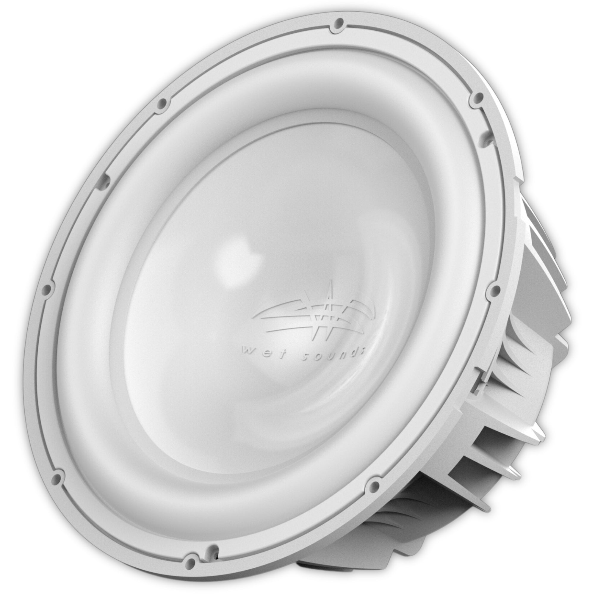 Subwoofer Marino Wet Sounds REVO 12 FA S4-W V2 Color Blanco 12" 800 Watts