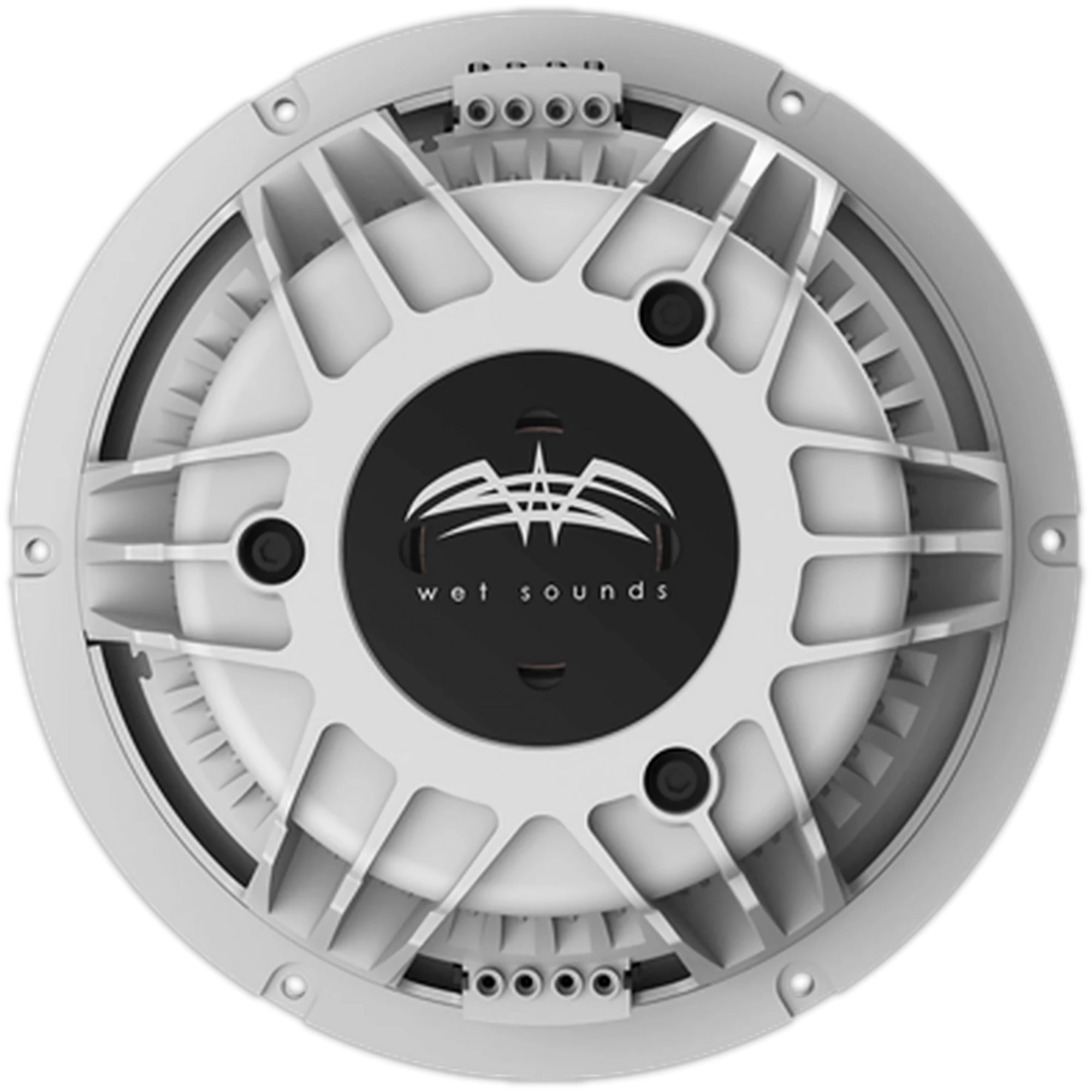 Subwoofer Marino Wet Sounds REVO 12 FA S4-W V2 Color Blanco 12" 800 Watts