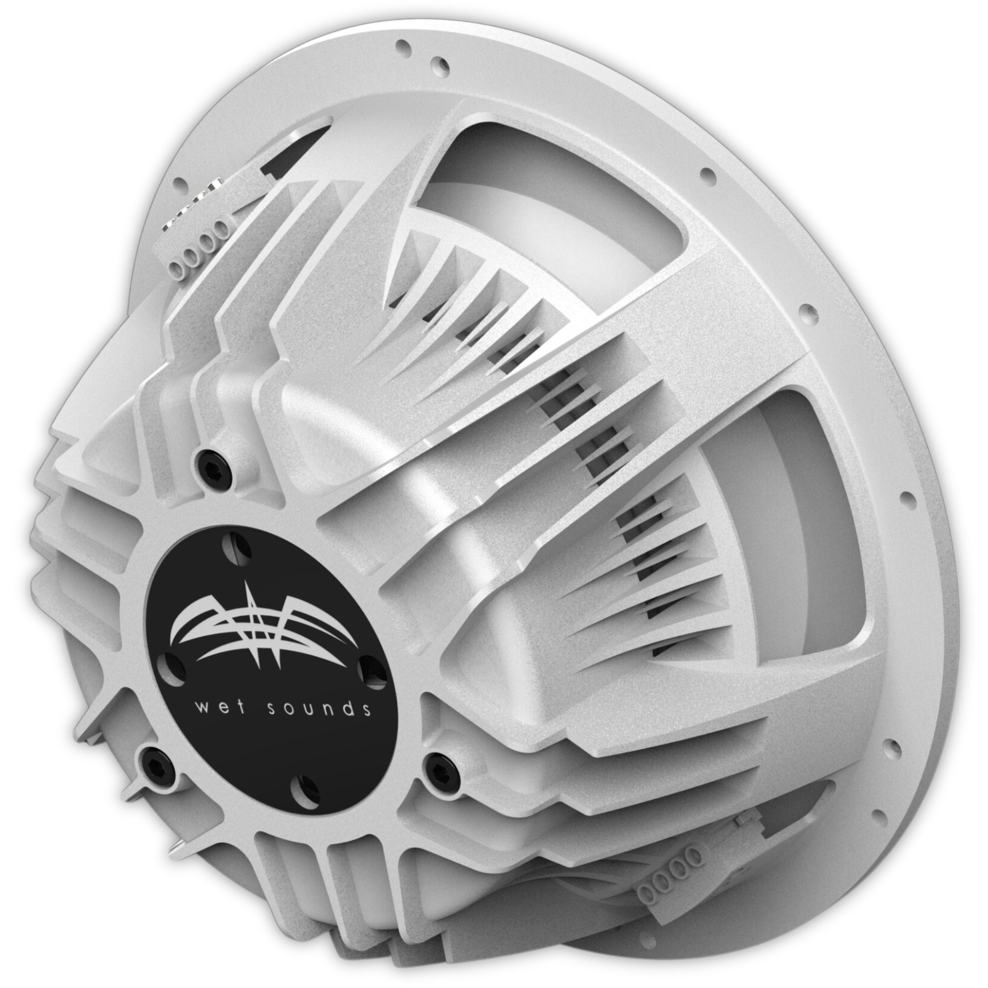 Subwoofer Marino Wet Sounds REVO 12 FA S4-W V2 Color Blanco 12" 800 Watts