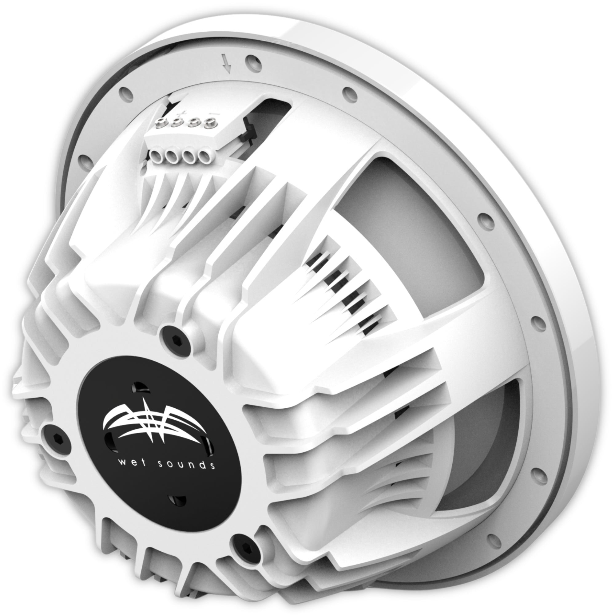 Bocinas Coaxiales Marinas Wet Sounds REVO CX-10 SW-W S2 700W 10 PLG