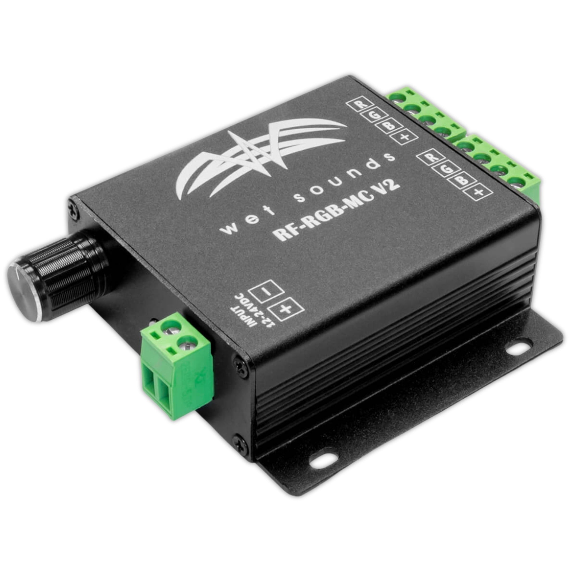 Controlador de música Wet Sounds RF-RGB-MC V2 Radiofrecuencia RGB con control remoto activado por toque
