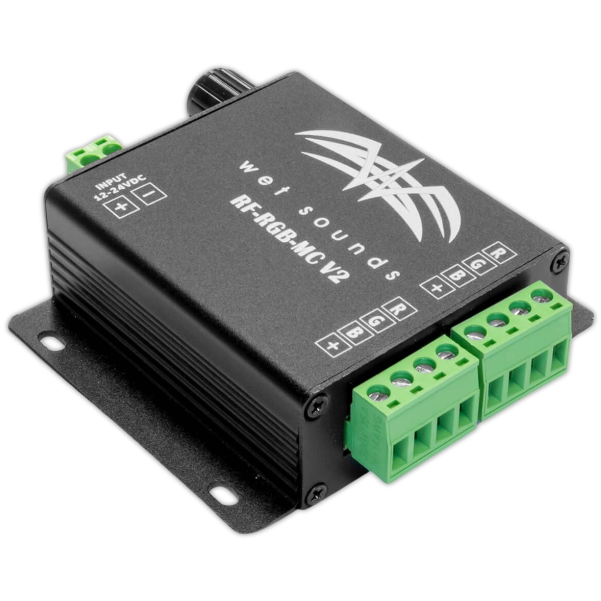 Controlador de música Wet Sounds RF-RGB-MC V2 Radiofrecuencia RGB con control remoto activado por toque