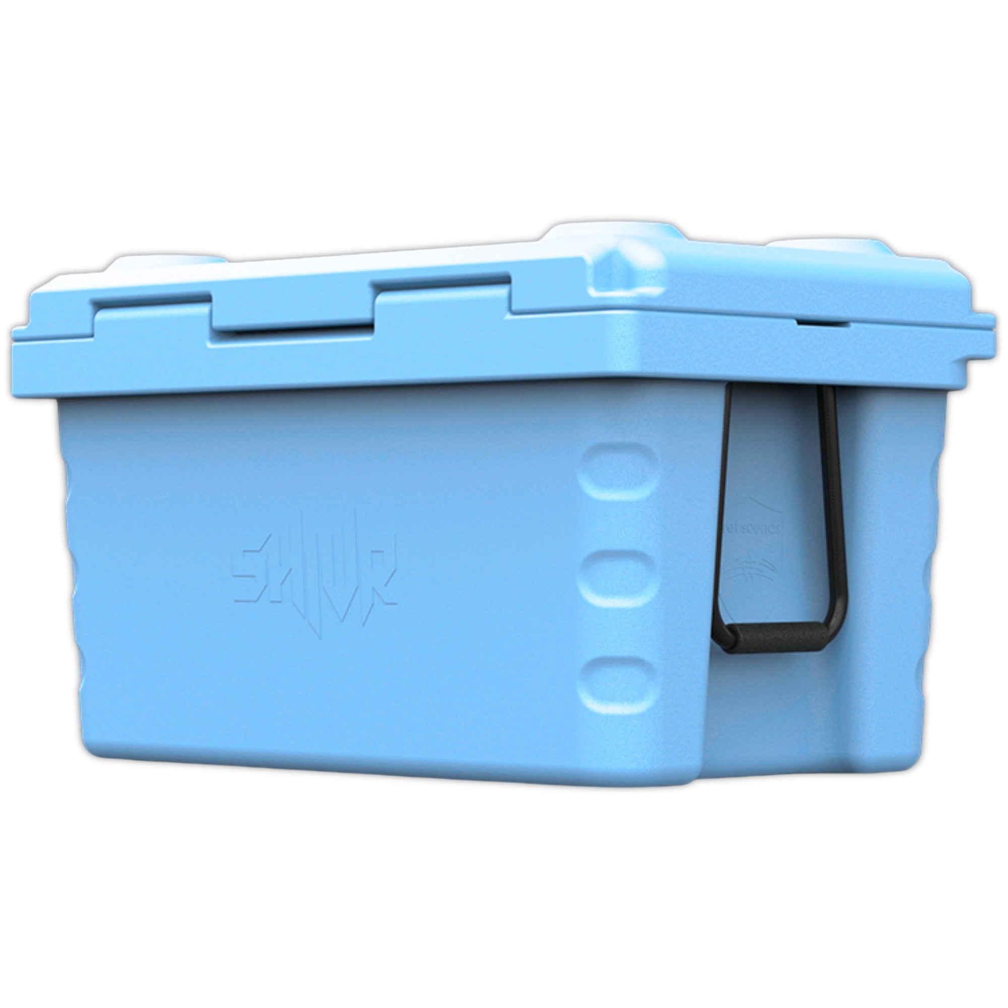 Hielera Azul con Barra de Sonido Marino Wet Sounds SHIVR-55-BLU 200W 55L