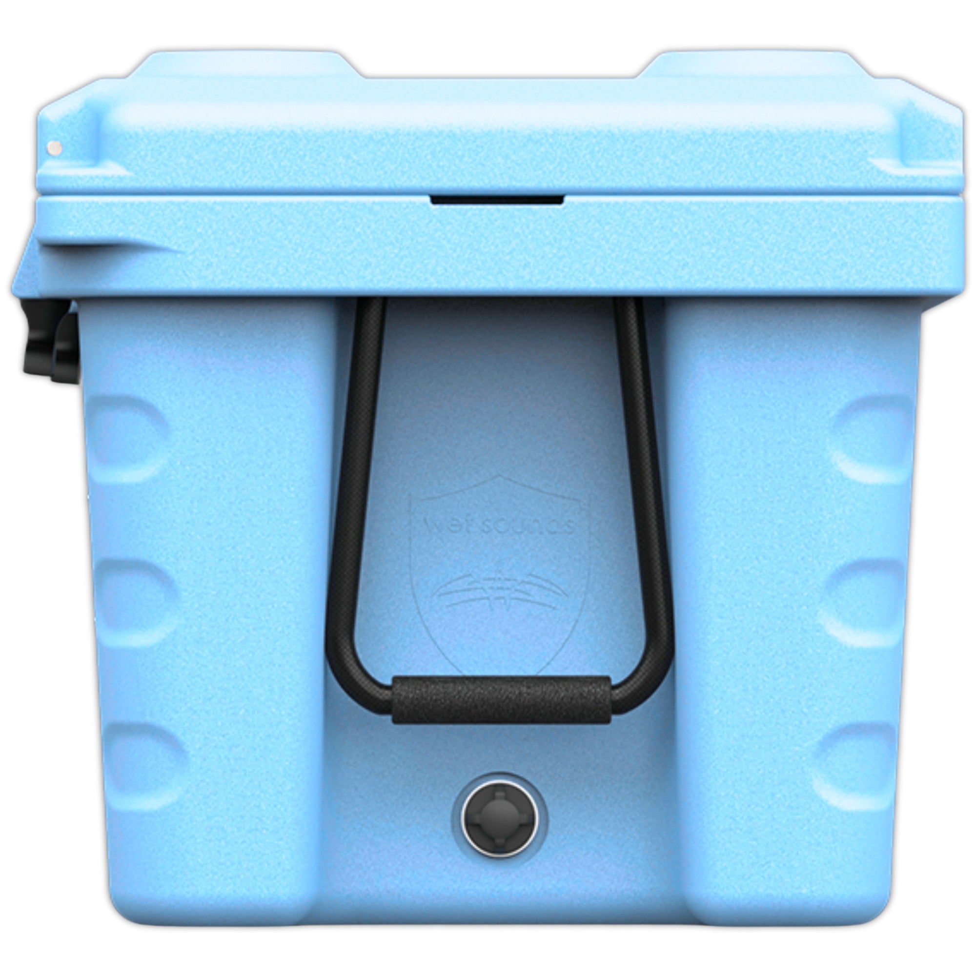 Hielera Azul con Barra de Sonido Marino Wet Sounds SHIVR-55-BLU 200W 55L