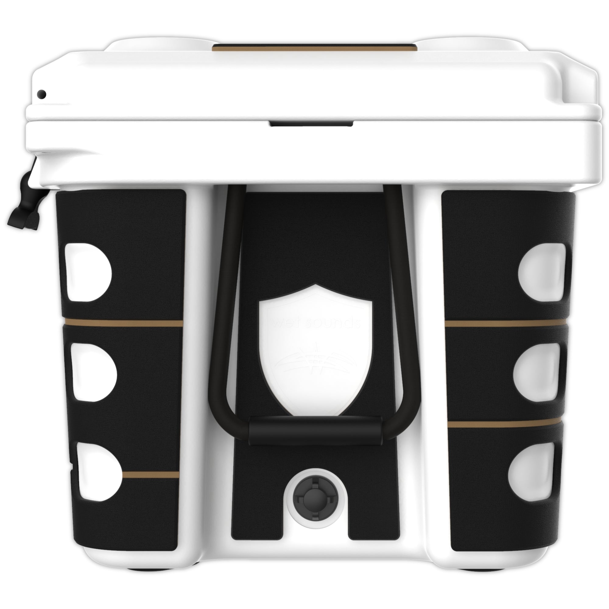 Kit de tracción de espuma Gator Step para Hielera Marina Wet Sounds SHIVR 55 GS FULL KIT BLK OVER WHSKY (La hielera se vende por separado)