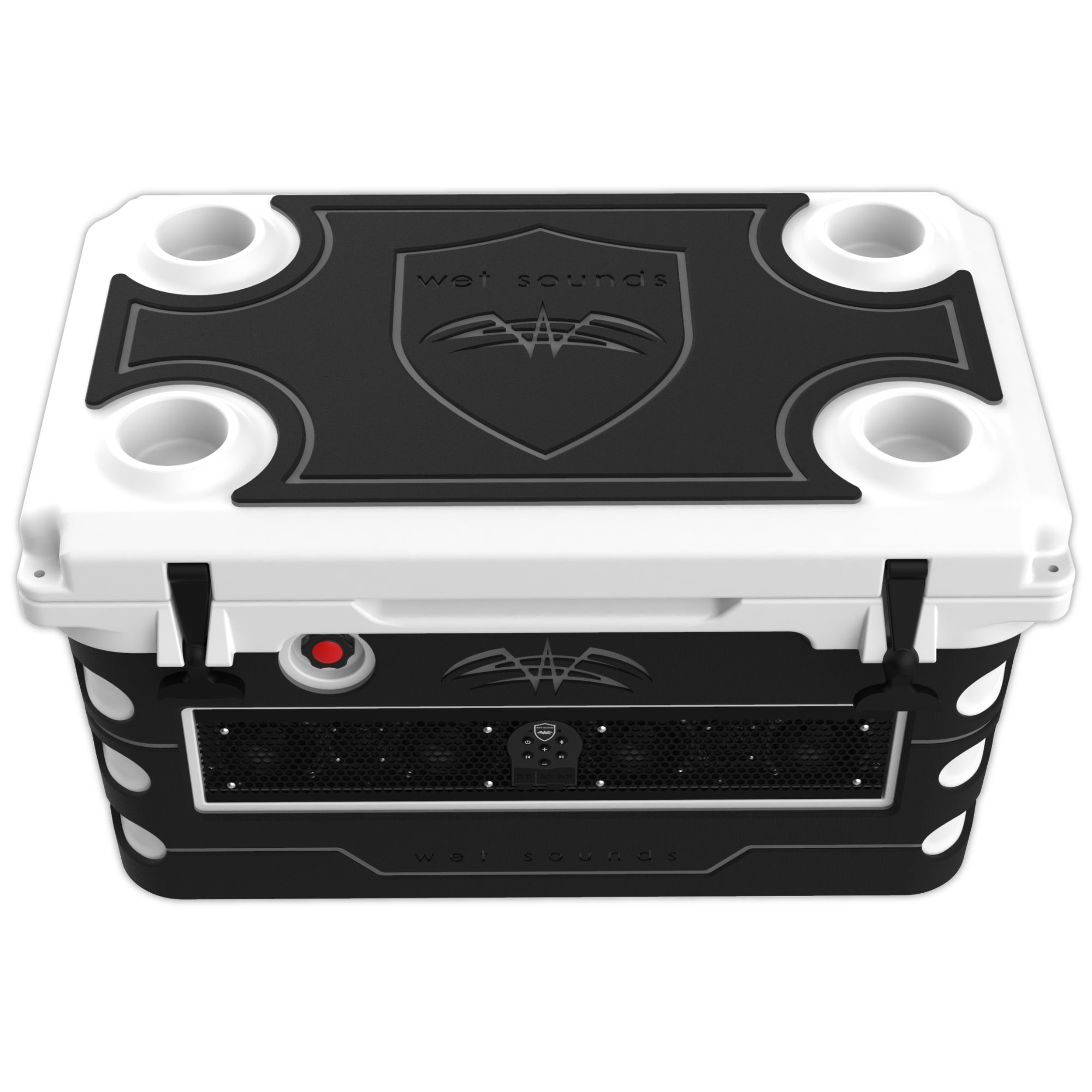 Capa para hielera SHIVR 55 GS TOP KIT BLK OVER GRY Color Negro sobre Gris | Kit de tracción de espuma Gator Step (la hielera se vende por separado)