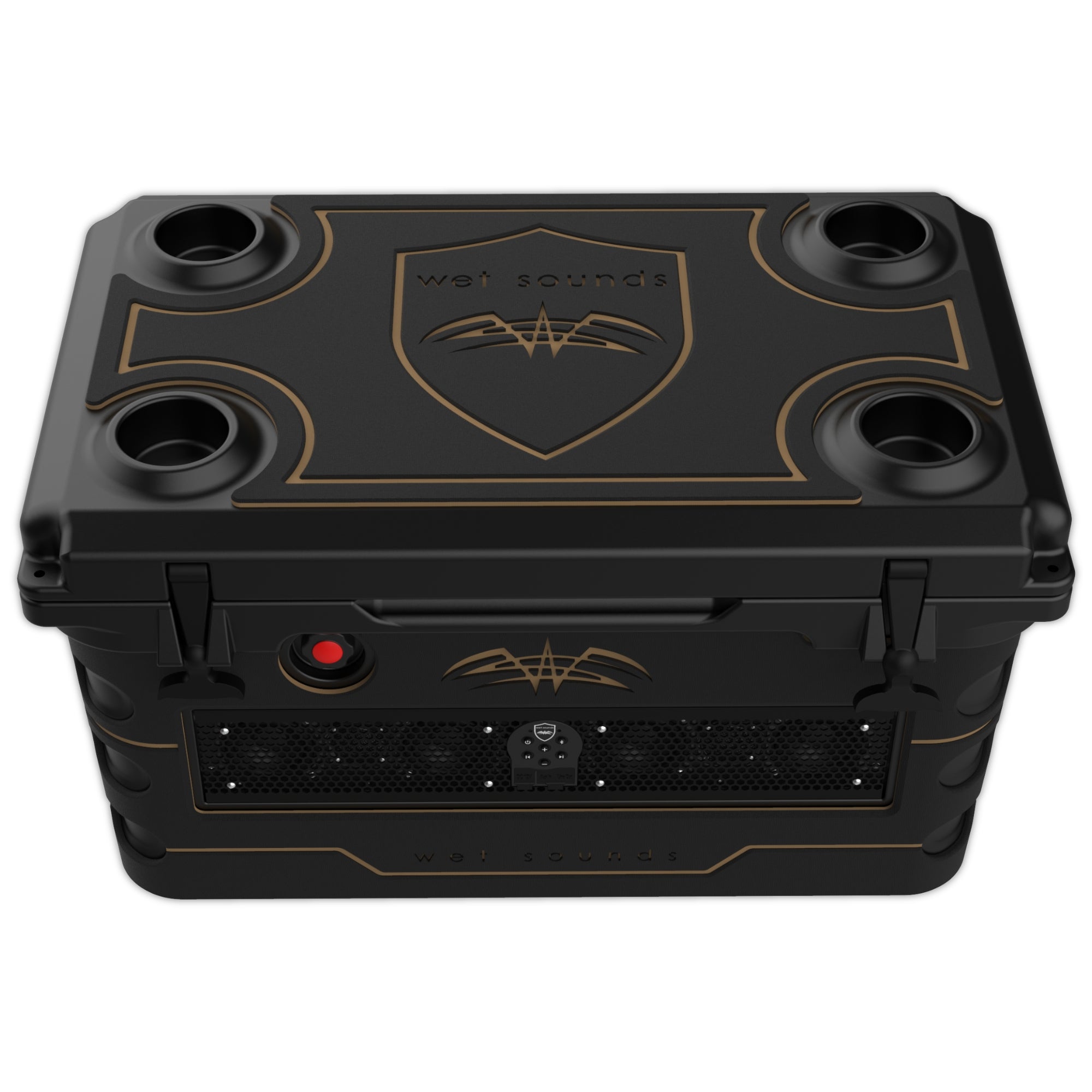 Capa para hielera SHIVR 55 GS TOP KIT BLK OVER WHSKY Color Negro sobre Whisky | Kit de tracción de espuma Gator Step (la hielera se vende por separado)