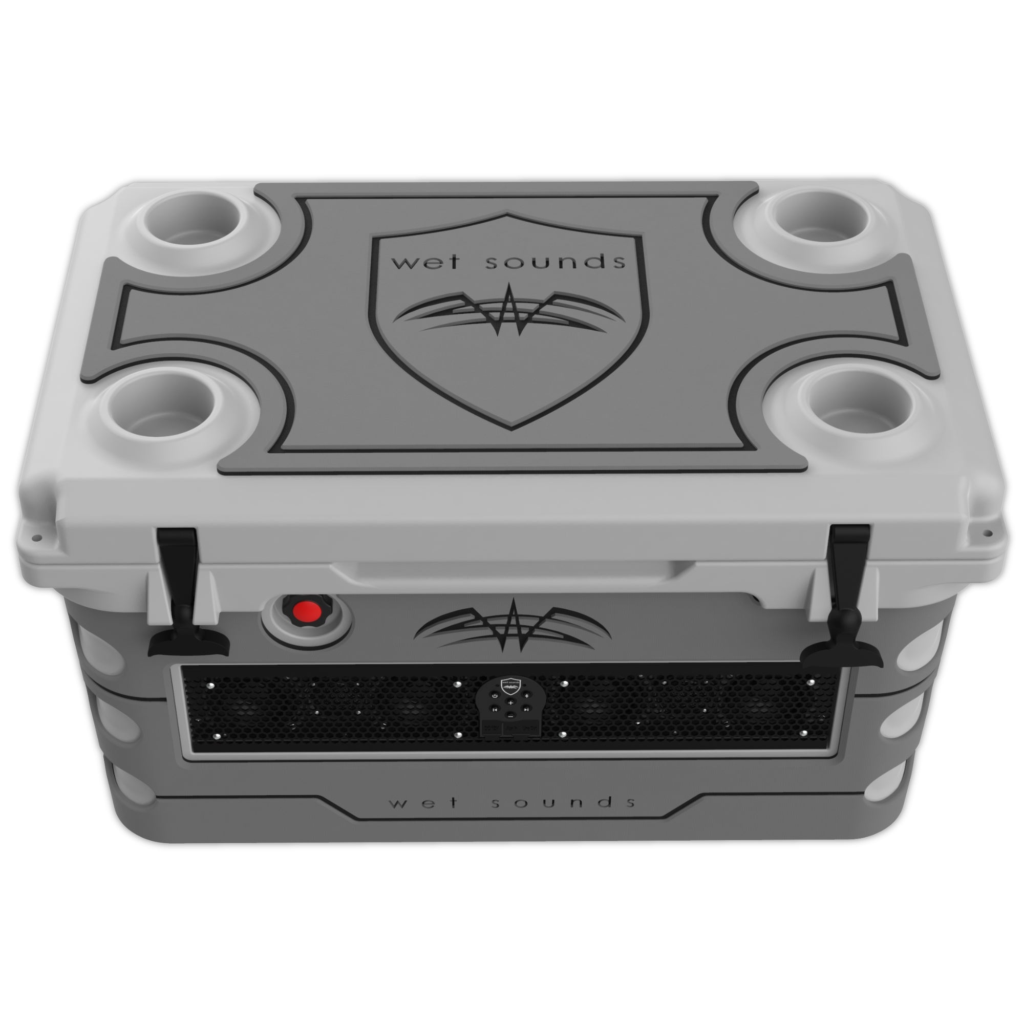 Capa para hielera SHIVR 55 GS TOP KIT GRY OVER BLK Color Gris sobre Negro | Kit de tracción de espuma Gator Step (la hielera se vende por separado)