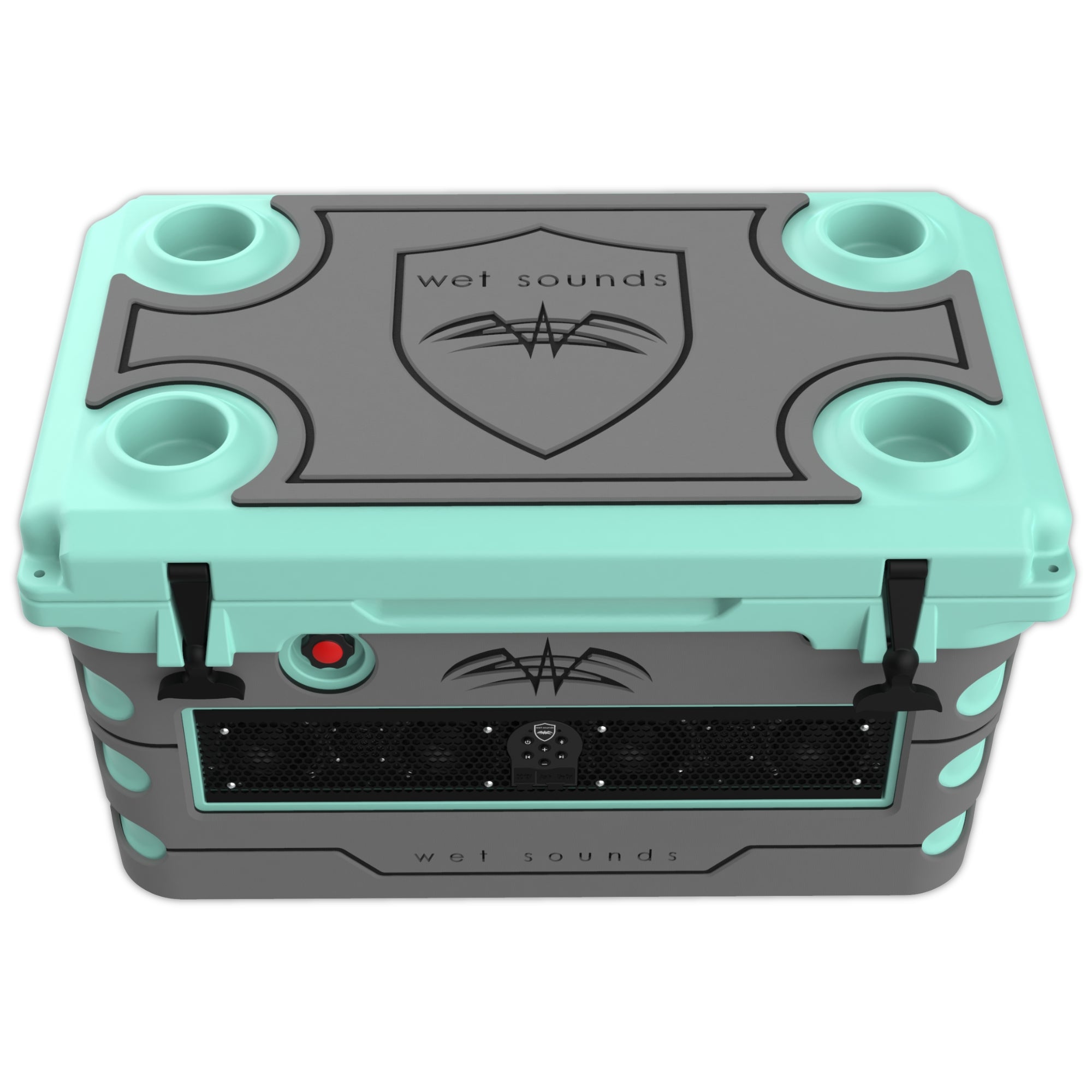 Capa para hielera SHIVR 55 GS TOP KIT GRY OVER BLK Color Gris sobre Negro | Kit de tracción de espuma Gator Step (la hielera se vende por separado)