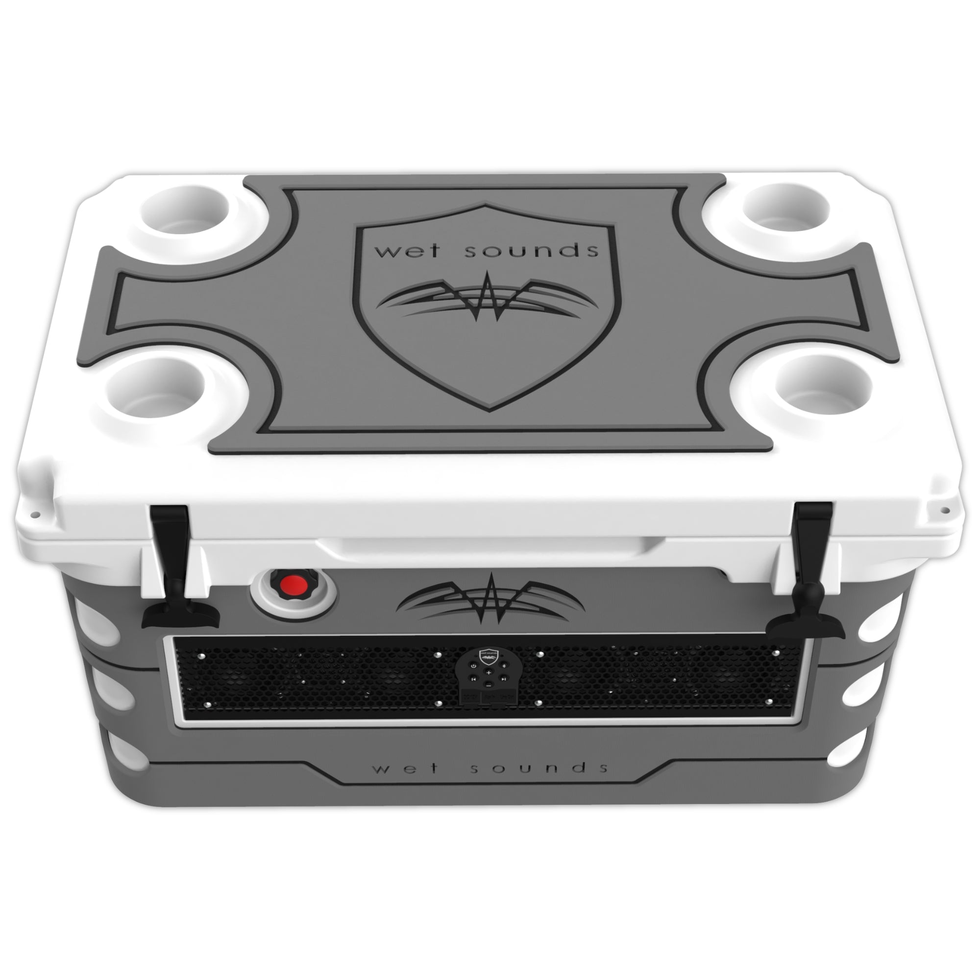 Capa para hielera SHIVR 55 GS TOP KIT GRY OVER BLK Color Gris sobre Negro | Kit de tracción de espuma Gator Step (la hielera se vende por separado)