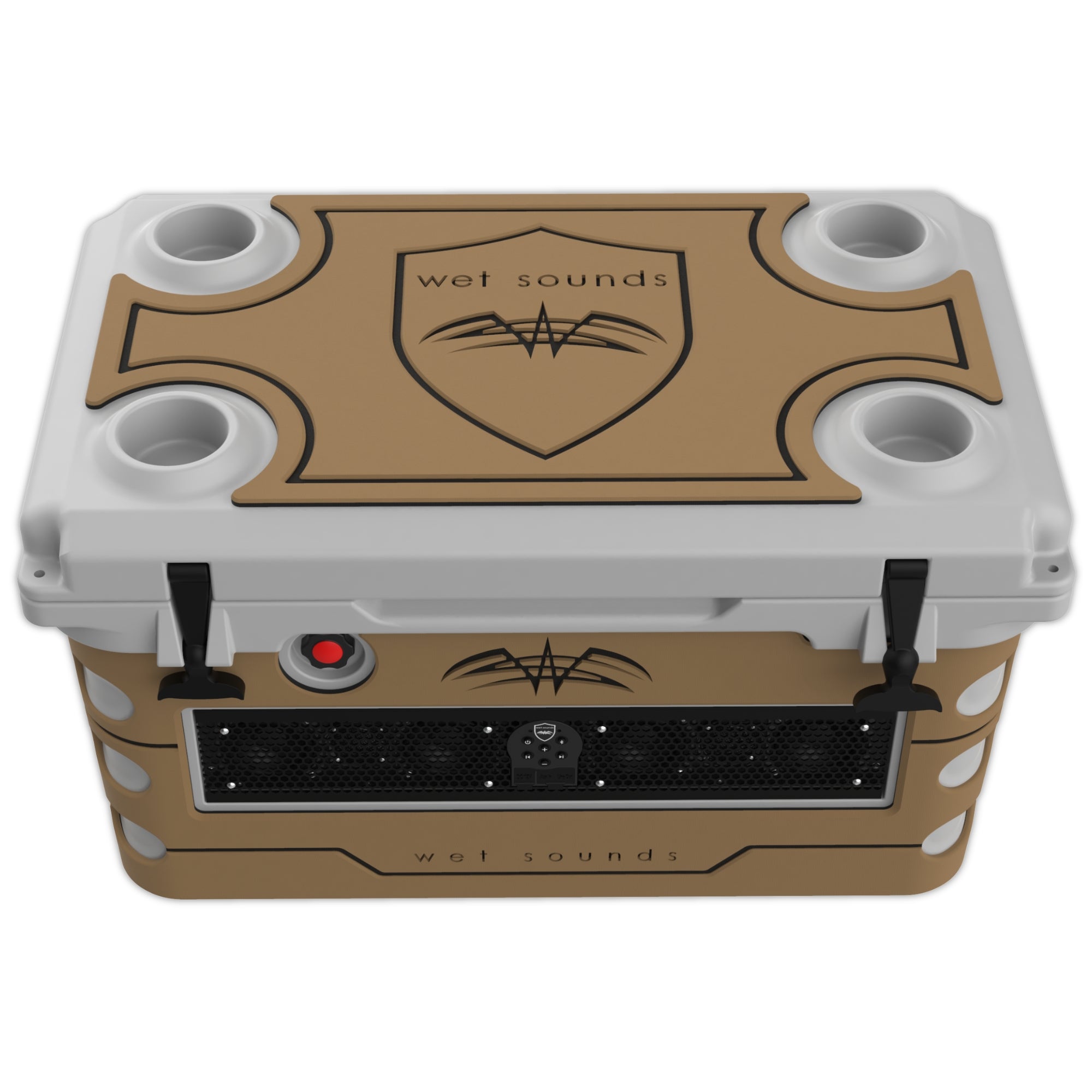 Capa para hielera SHIVR 55 GS TOP KIT WHSKY OVR BLK Color Whisky sobre Negro | Kit de tracción de espuma Gator Step (la hielera se vende por separado)
