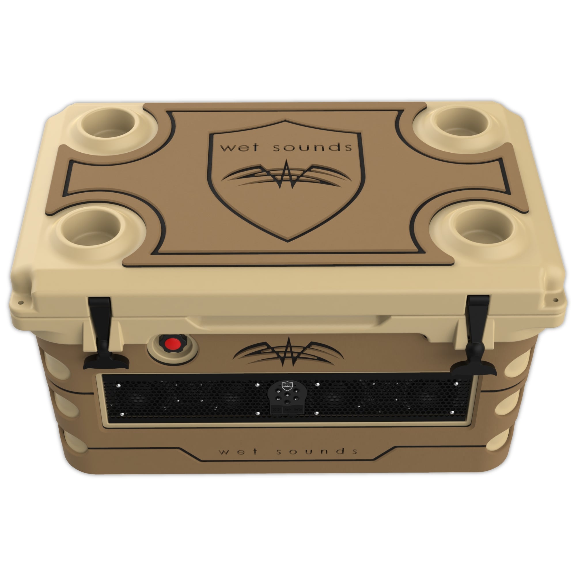 Capa para hielera SHIVR 55 GS TOP KIT WHSKY OVR BLK Color Whisky sobre Negro | Kit de tracción de espuma Gator Step (la hielera se vende por separado)