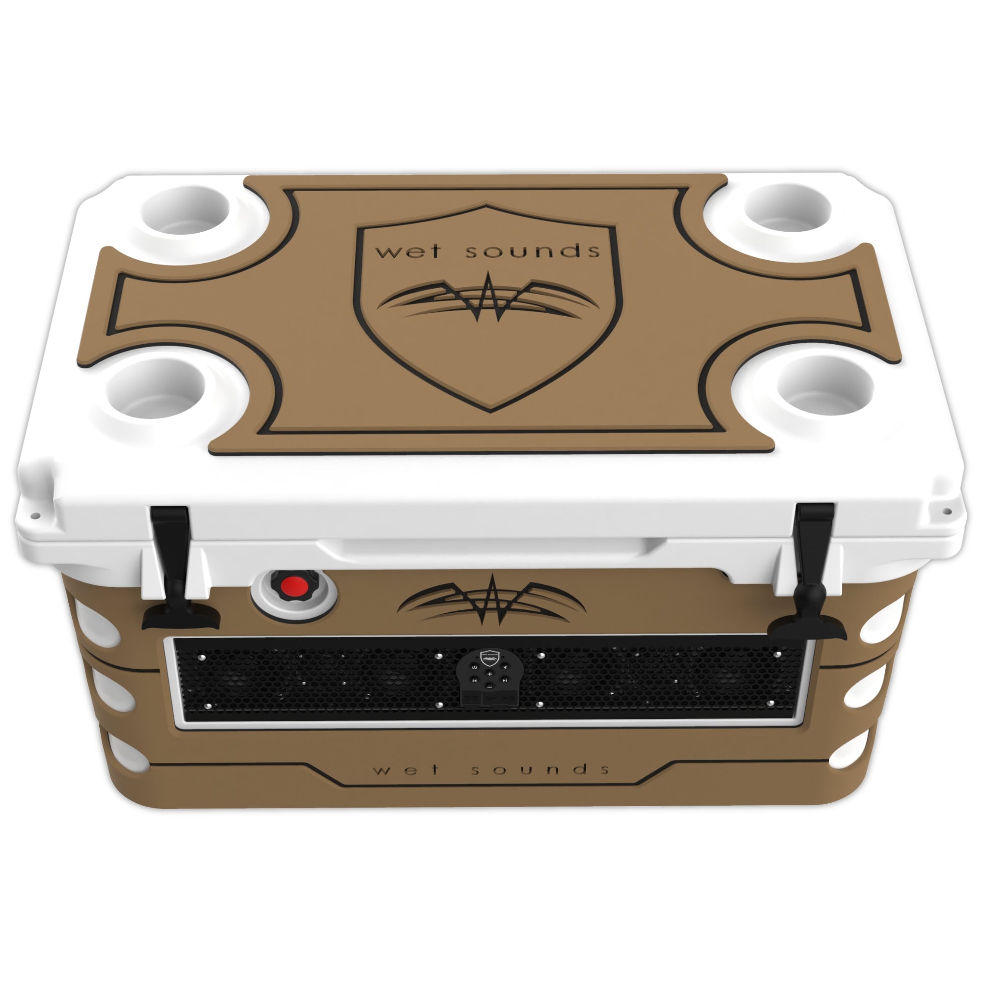 Capa para hielera SHIVR 55 GS TOP KIT WHSKY OVR BLK Color Whisky sobre Negro | Kit de tracción de espuma Gator Step (la hielera se vende por separado)