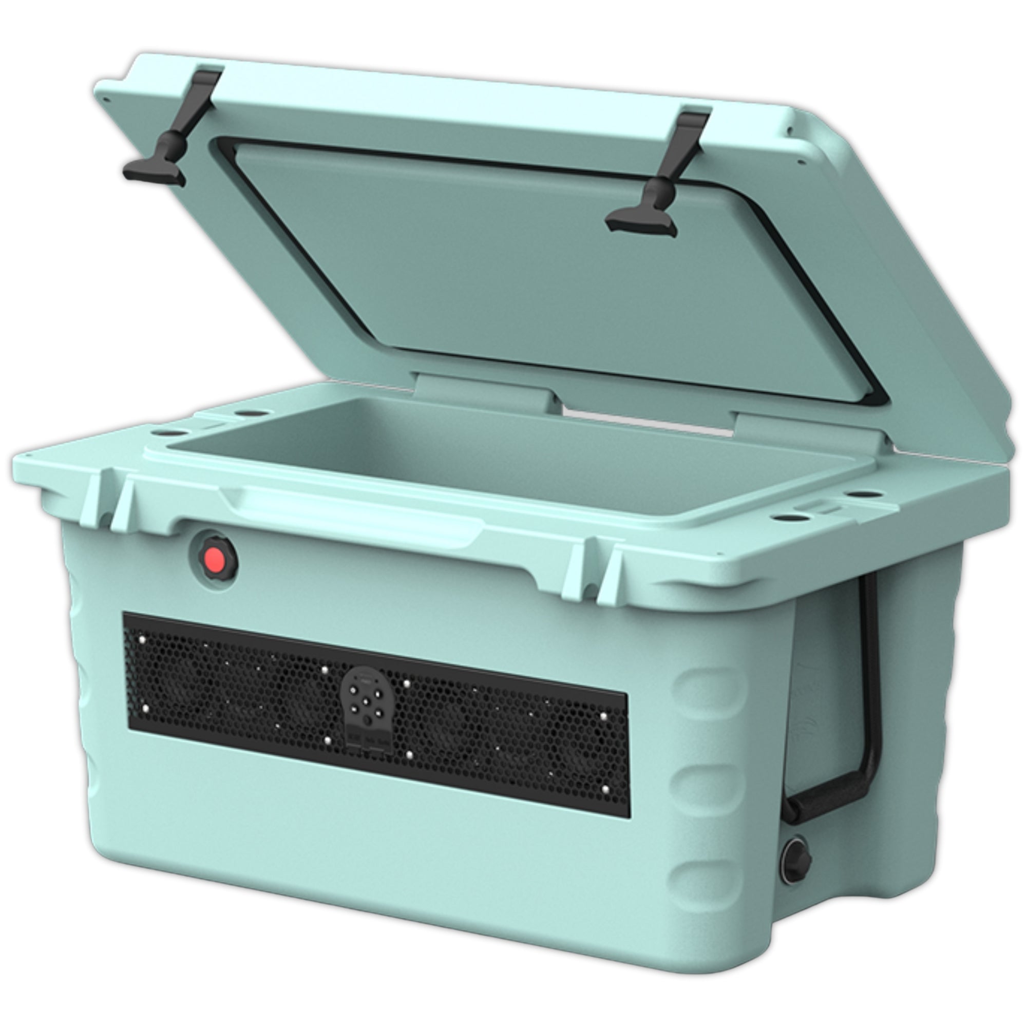 Hielera con Barra de Sonido Bluetooth Marino Wet Sounds SHIVR-55-SFM 200 Watts 55 l Verde Espuma Battleship