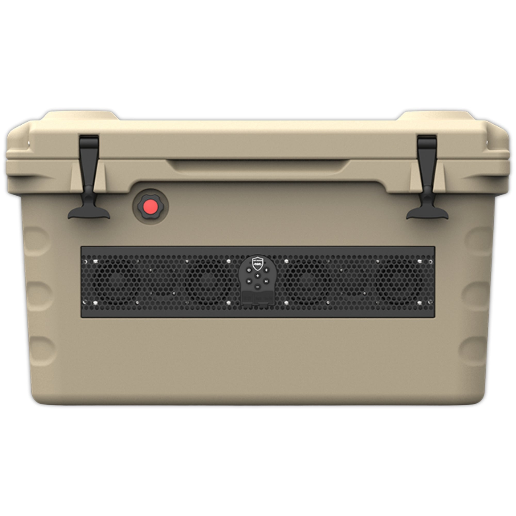 Hielera con Barra de Sonido Bluetooth Marino Wet Sounds SHIVR-55-TAN 200 Watts 55 l Bronceado Battleship