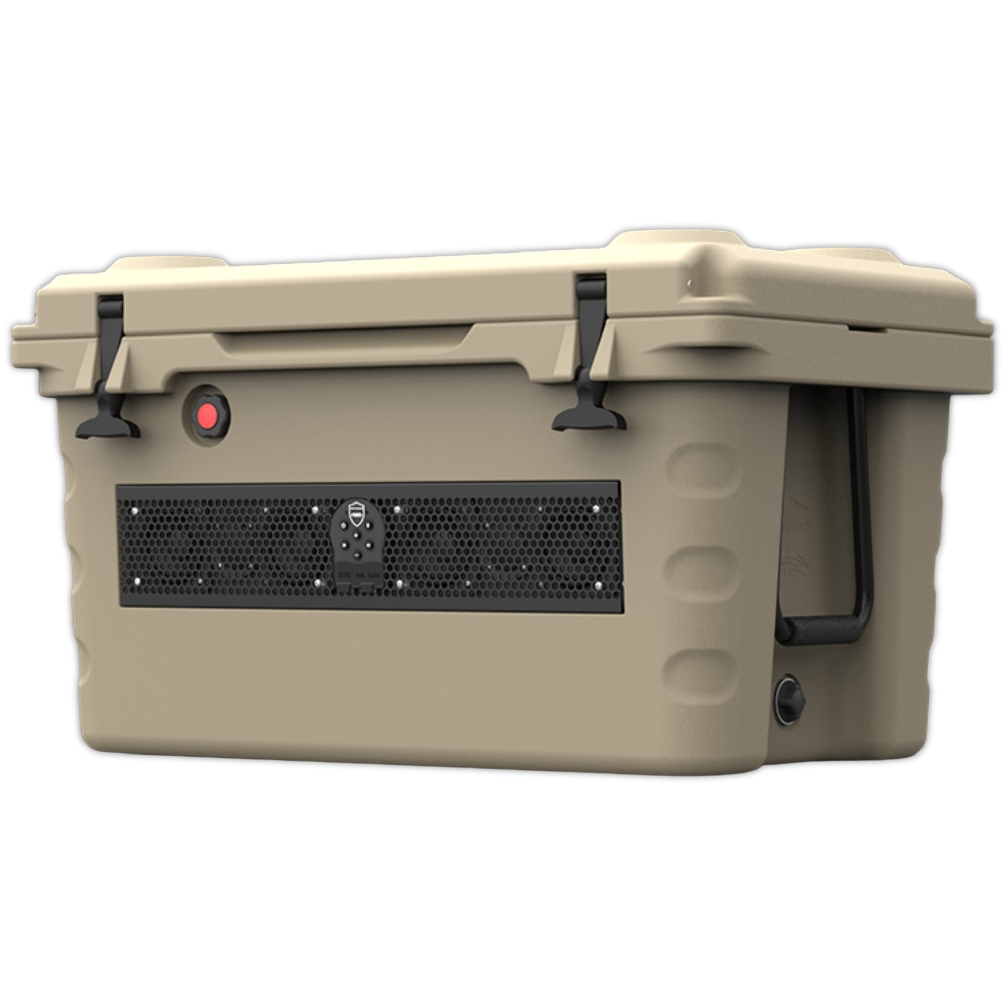 Hielera con Barra de Sonido Bluetooth Marino Wet Sounds SHIVR-55-TAN 200 Watts 55 l Bronceado Battleship