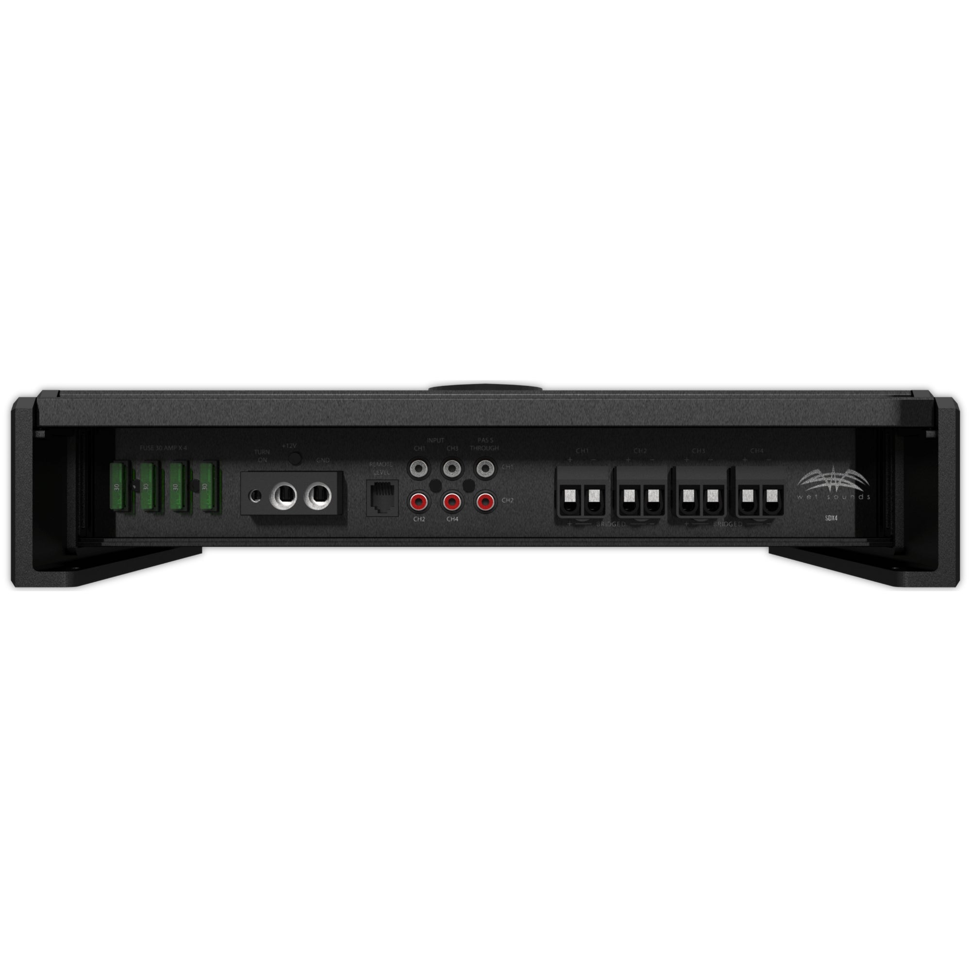 Amplificador Marino Full Range Wet Sounds Sinister-SDX4 4 Canales