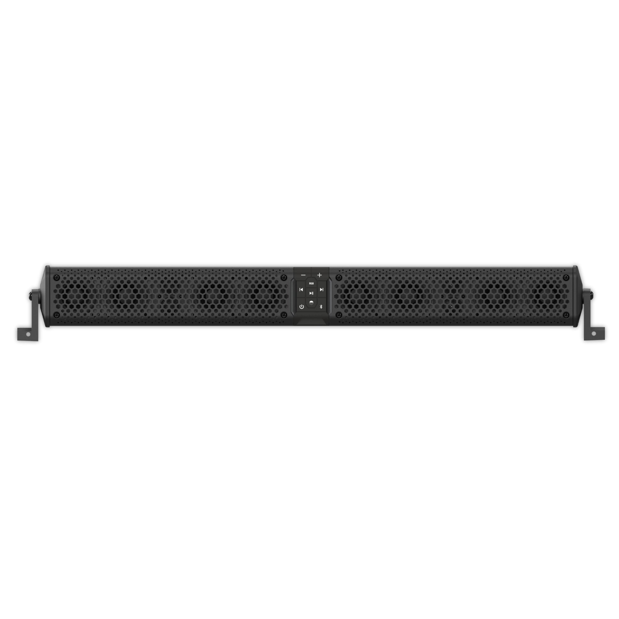 Barra de sonido Bluetooth amplificada todo en uno Wet Sounds STEALTH XT 12-B con control remoto