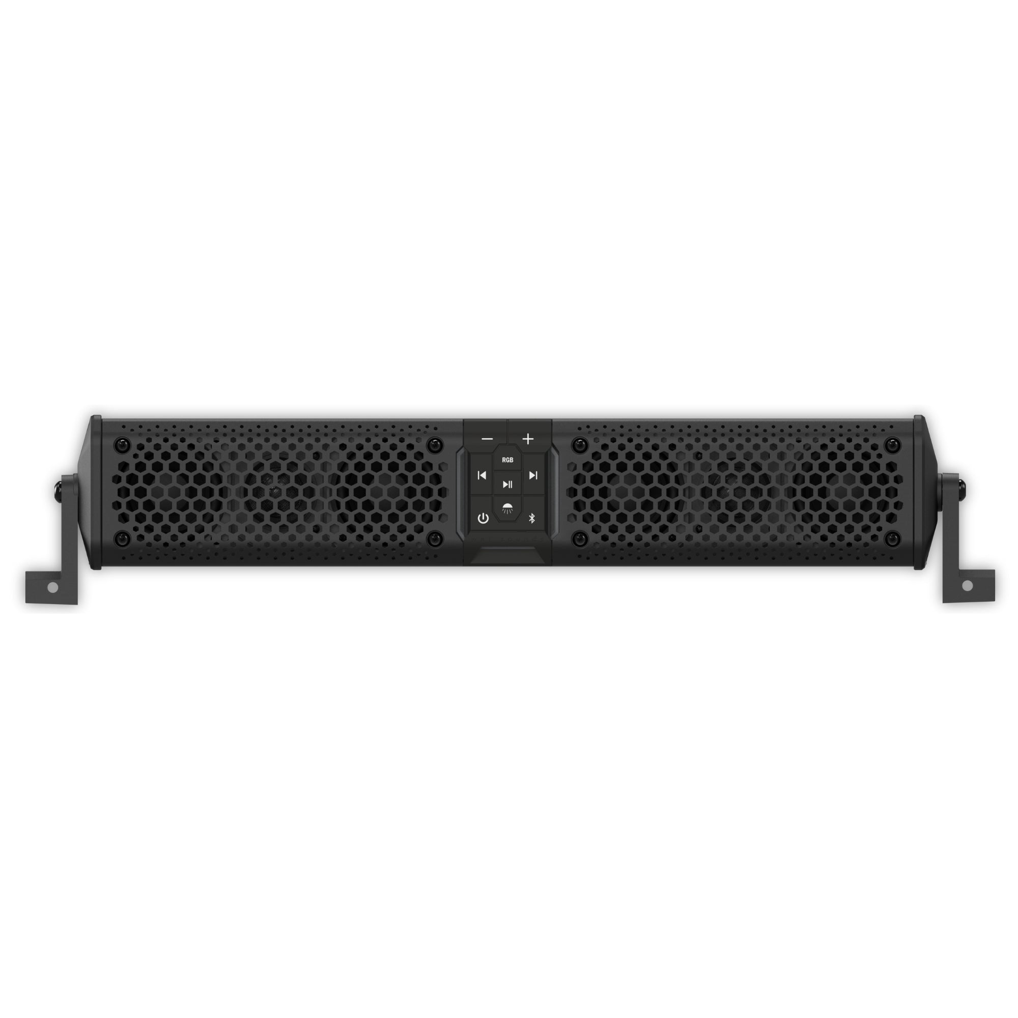 Barra de sonido Bluetooth amplificada todo en uno Wet Sounds STEALTH XT 6-B con control remoto