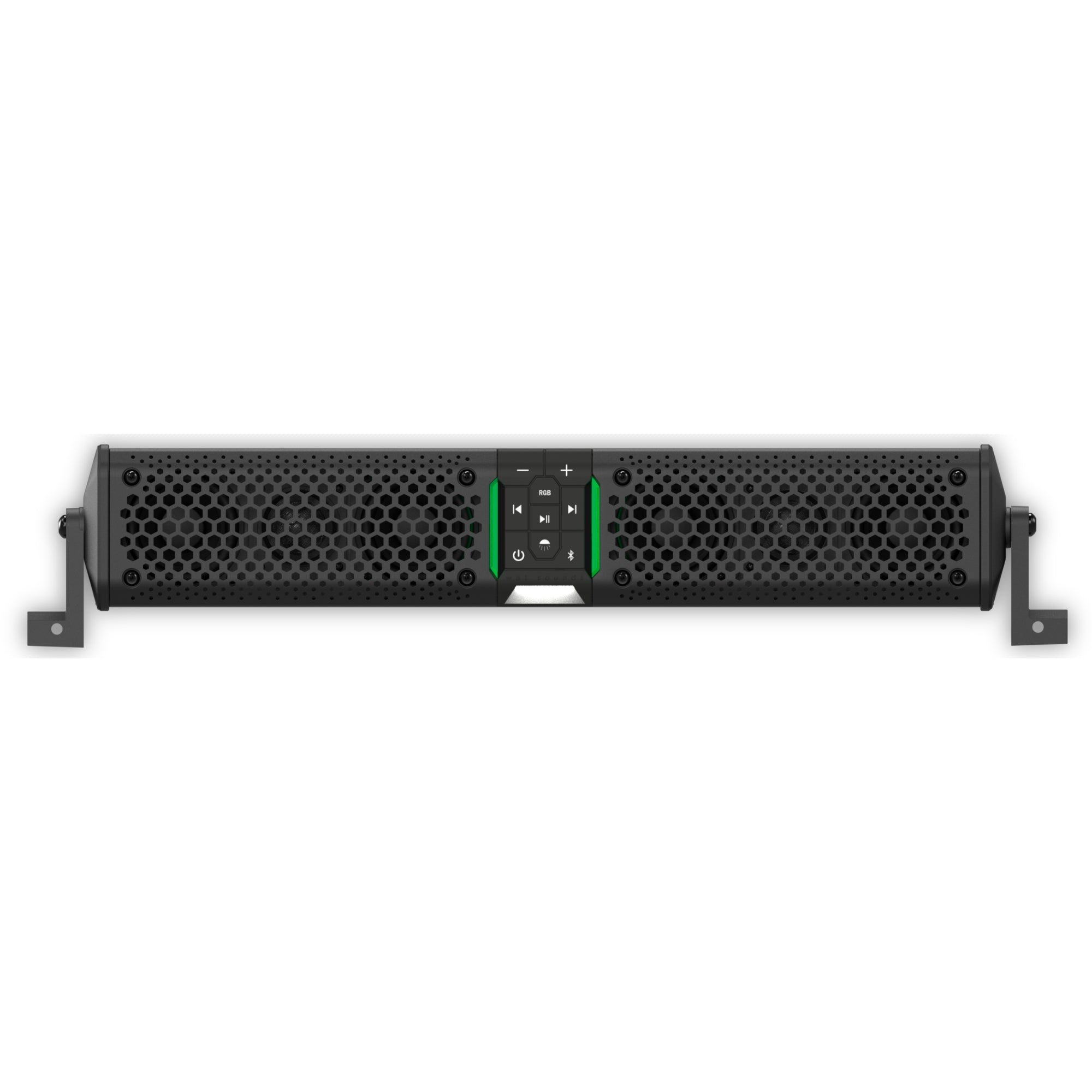 Barra de sonido Bluetooth amplificada todo en uno Wet Sounds STEALTH XT 6-B con control remoto