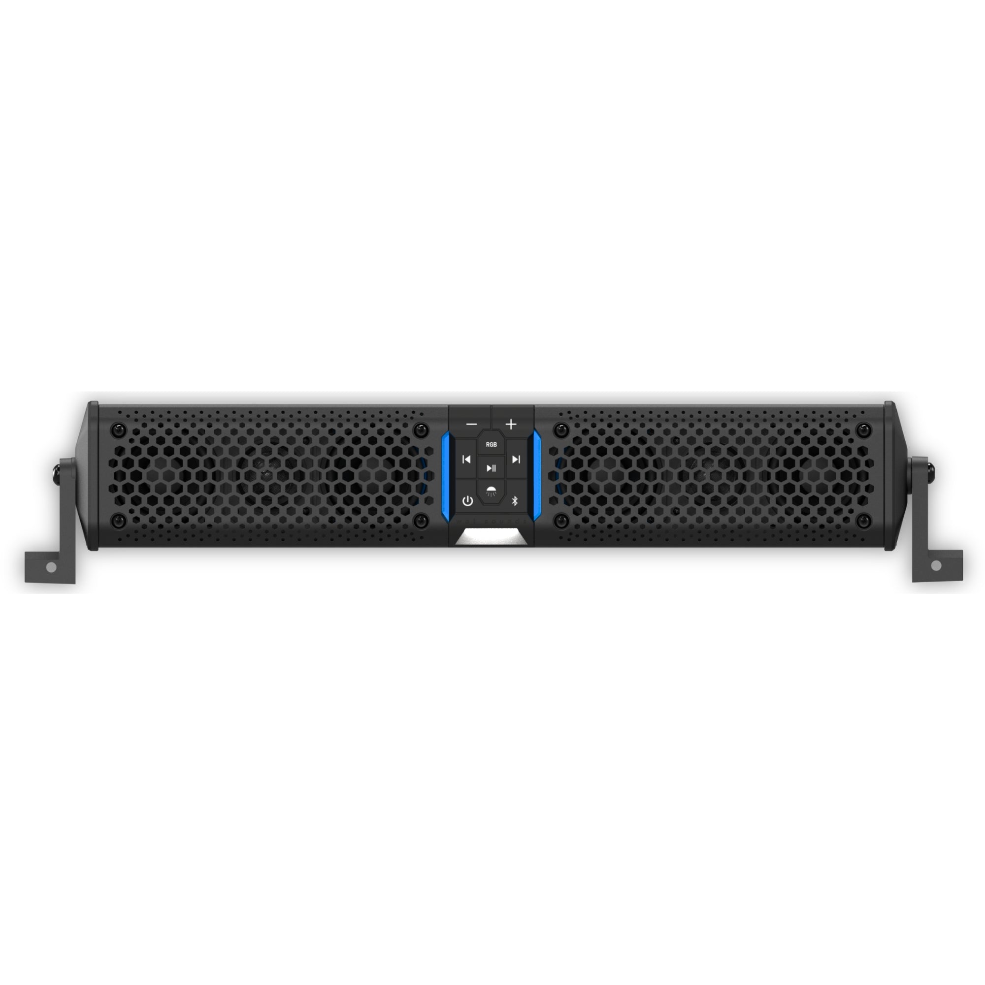 Barra de sonido Bluetooth amplificada todo en uno Wet Sounds STEALTH XT 6-B con control remoto