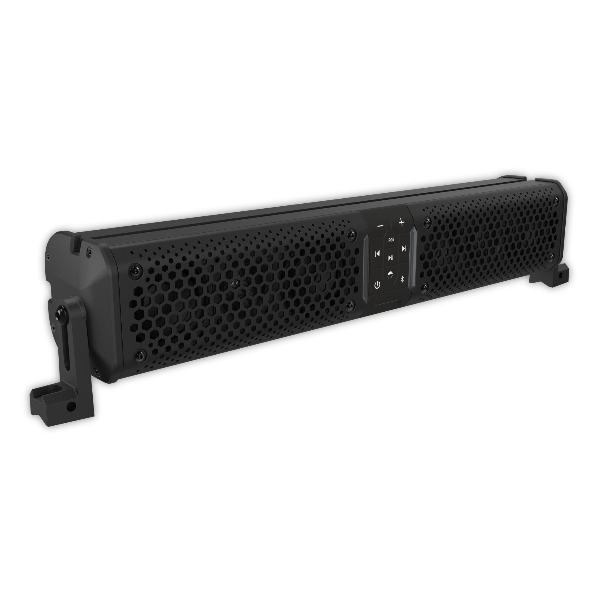 Barra de sonido Bluetooth amplificada todo en uno Wet Sounds STEALTH XT 6-B con control remoto
