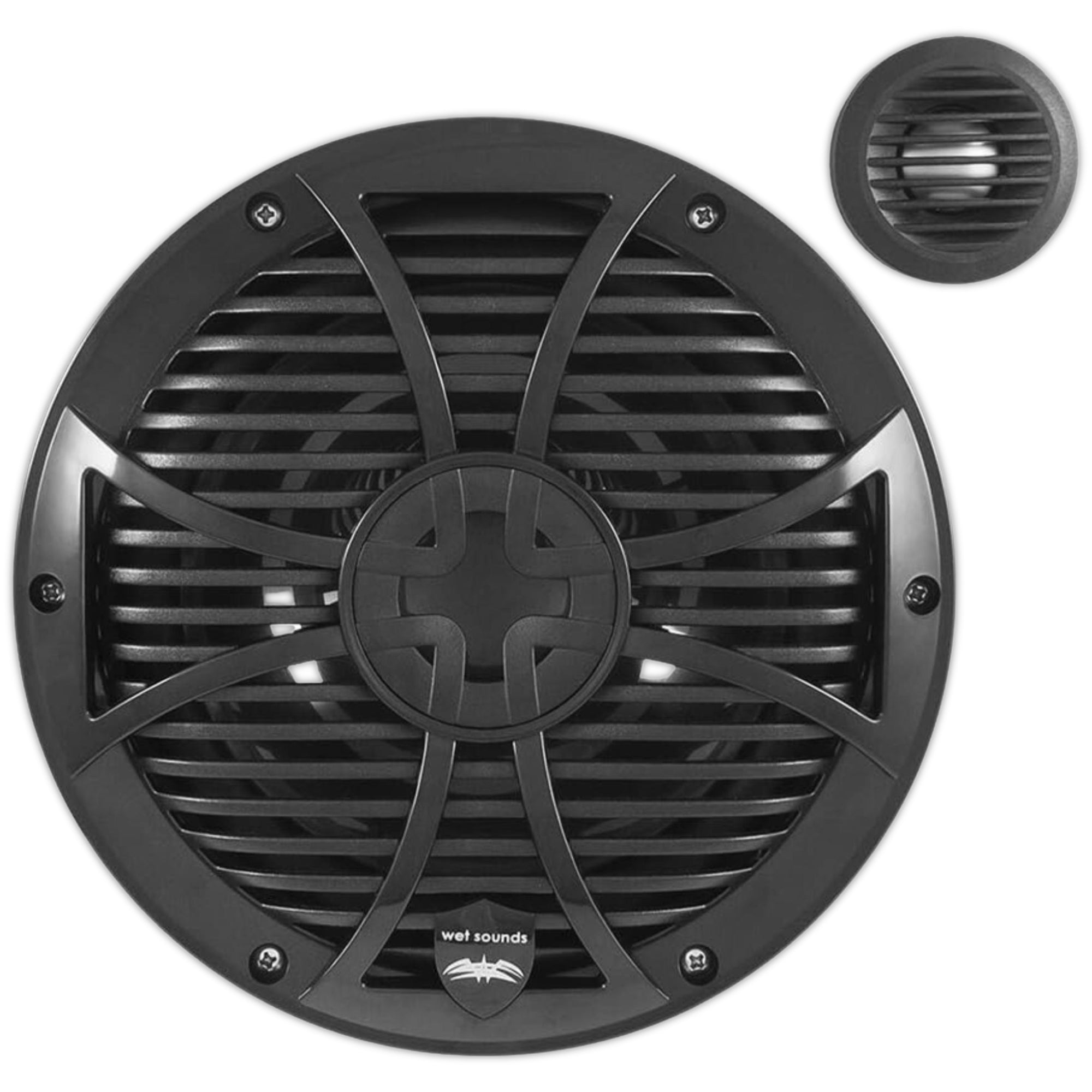 Bocinas Marinas Convertibles Wet Sounds SW-808-B 300W 8 PLG