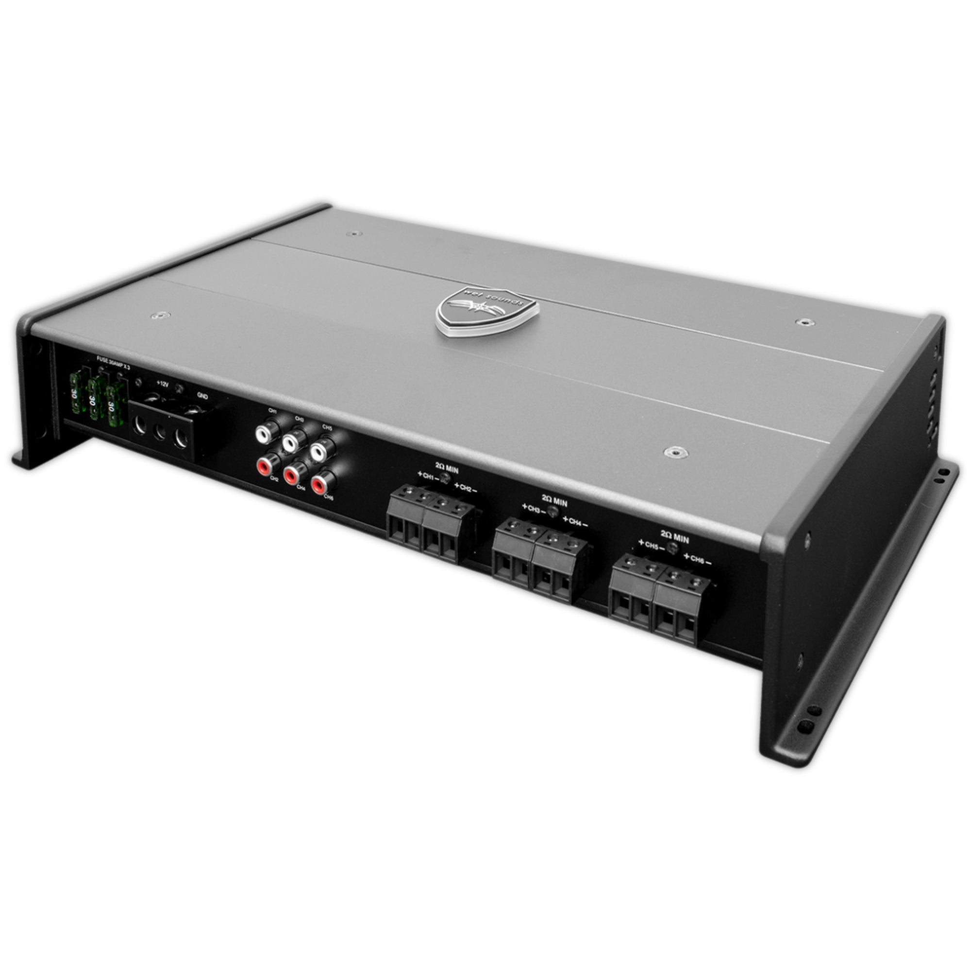 Amplificador Marino Wet Sounds SYN-DX6 6 Canales Clase D
