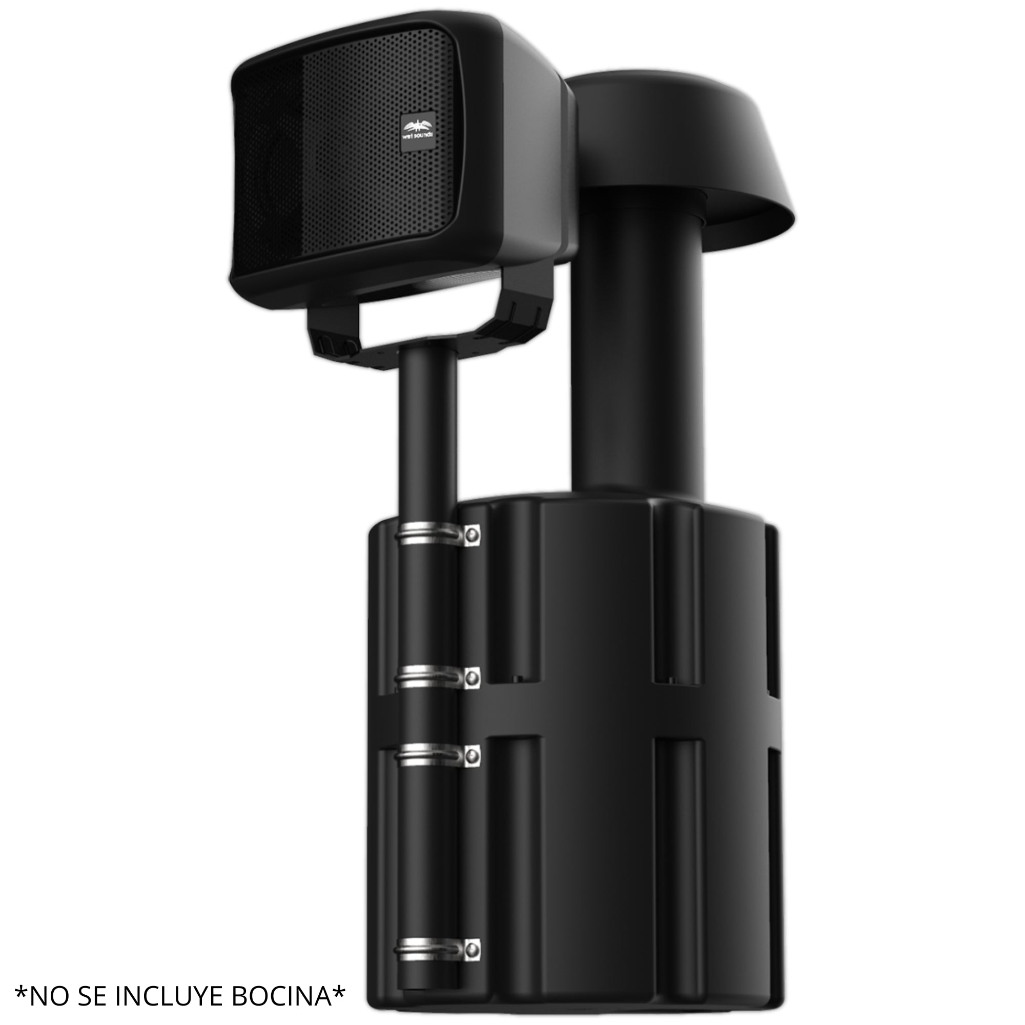 Cajón Vertical con Subwoofer Marino Wet Sounds VS-12 LS-SUB Venue Series 12 PLG 300W