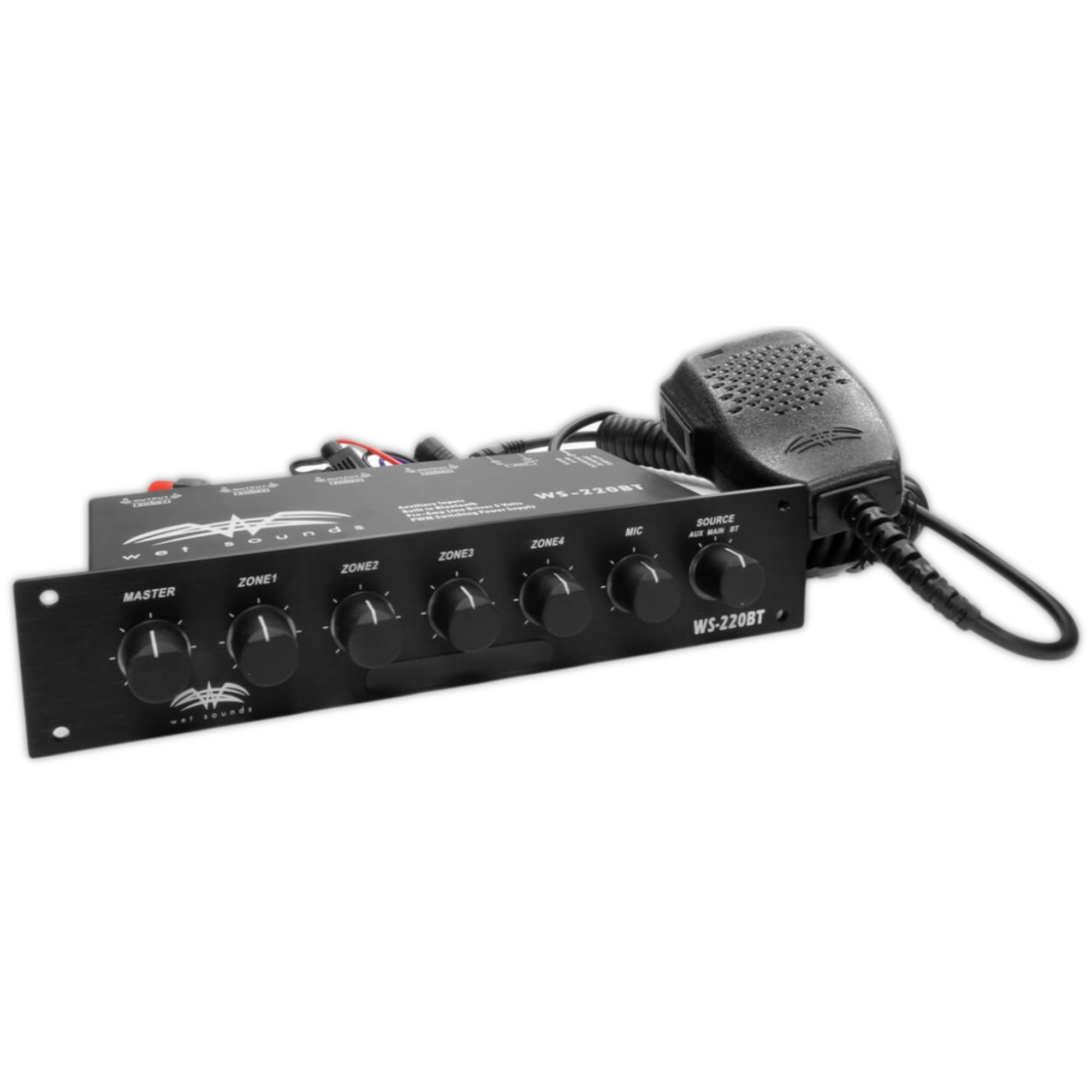 Radio Marino Wet Sounds Ws-220 Bt Bluetooth Integrado 4 Zonas