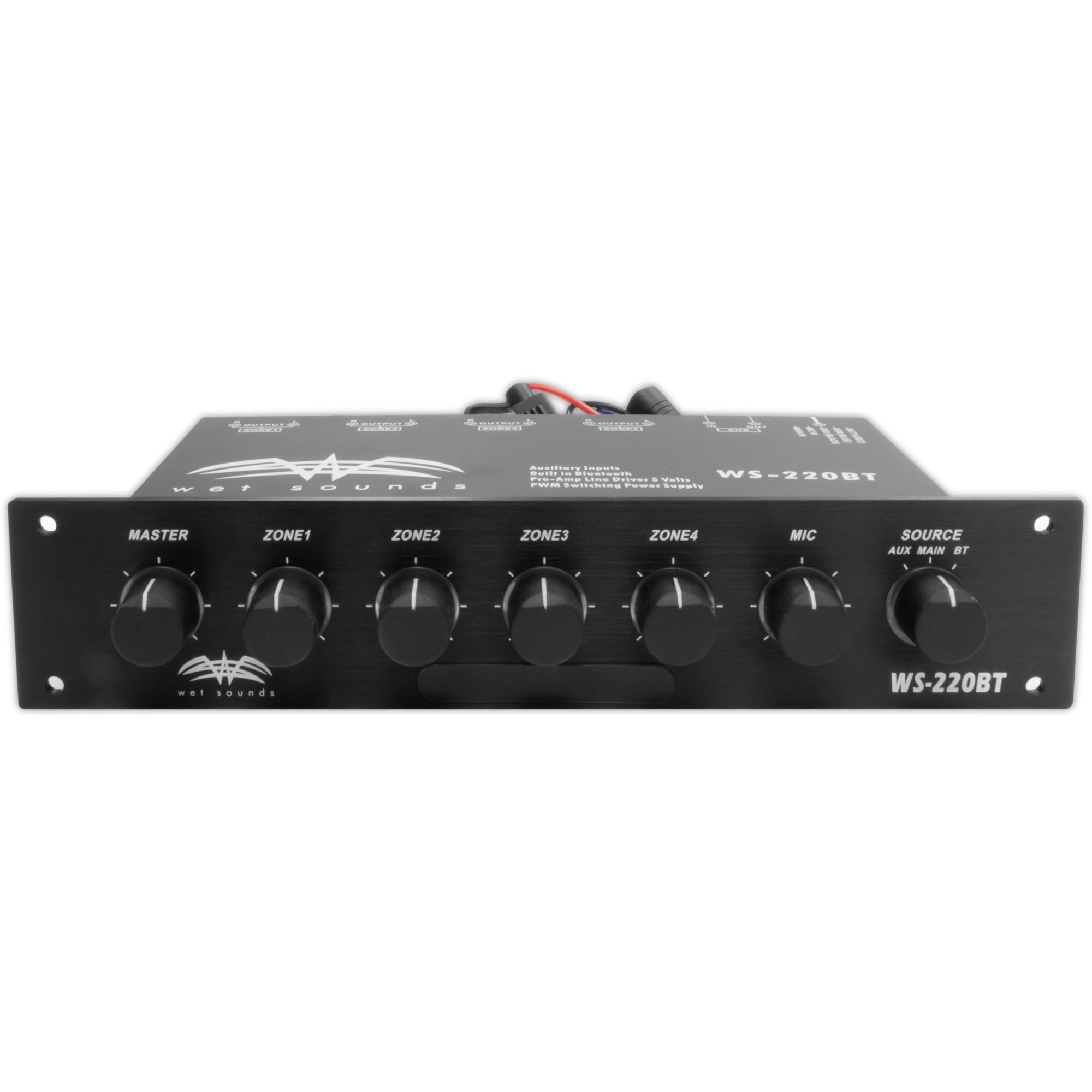 Radio Marino Wet Sounds Ws-220 Bt Bluetooth Integrado 4 Zonas