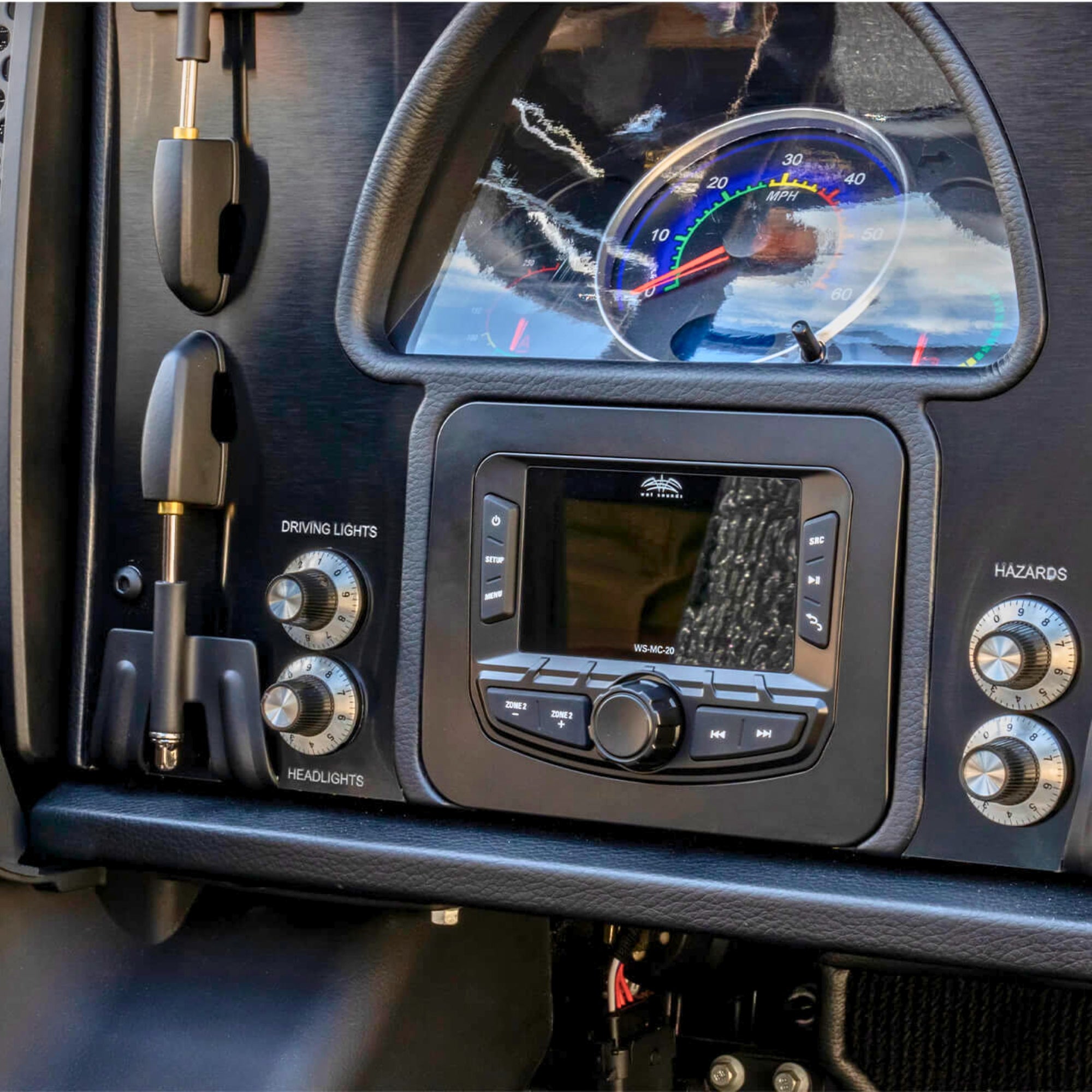 Kit de montaje empotrado Wet Sounds WS-MC-20-FMK para WS-MC-20