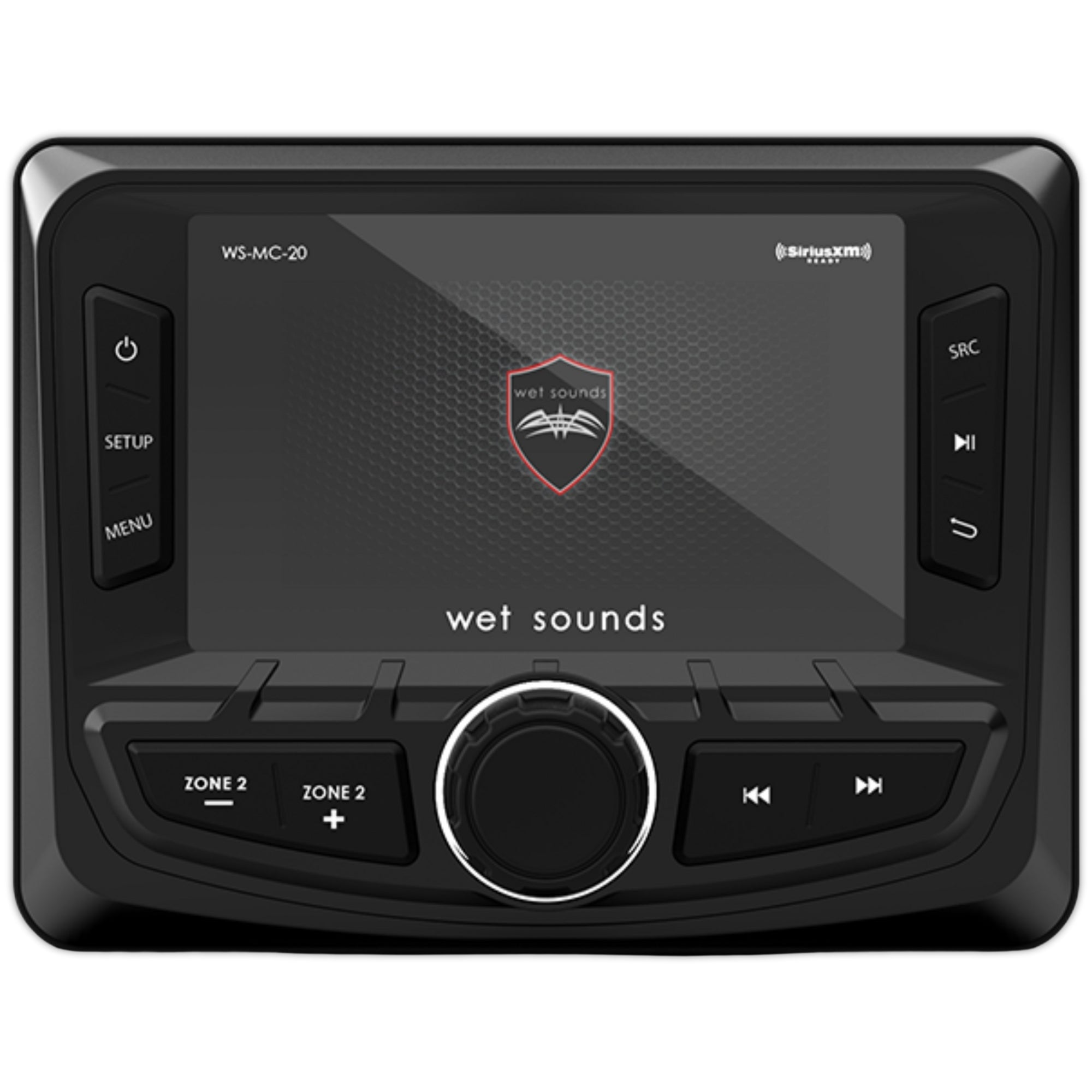Estéreo Marino Compacto 2 Zonas Wet Sounds WS-MC-20 SiriusXM-Ready® y NMEA 2000
