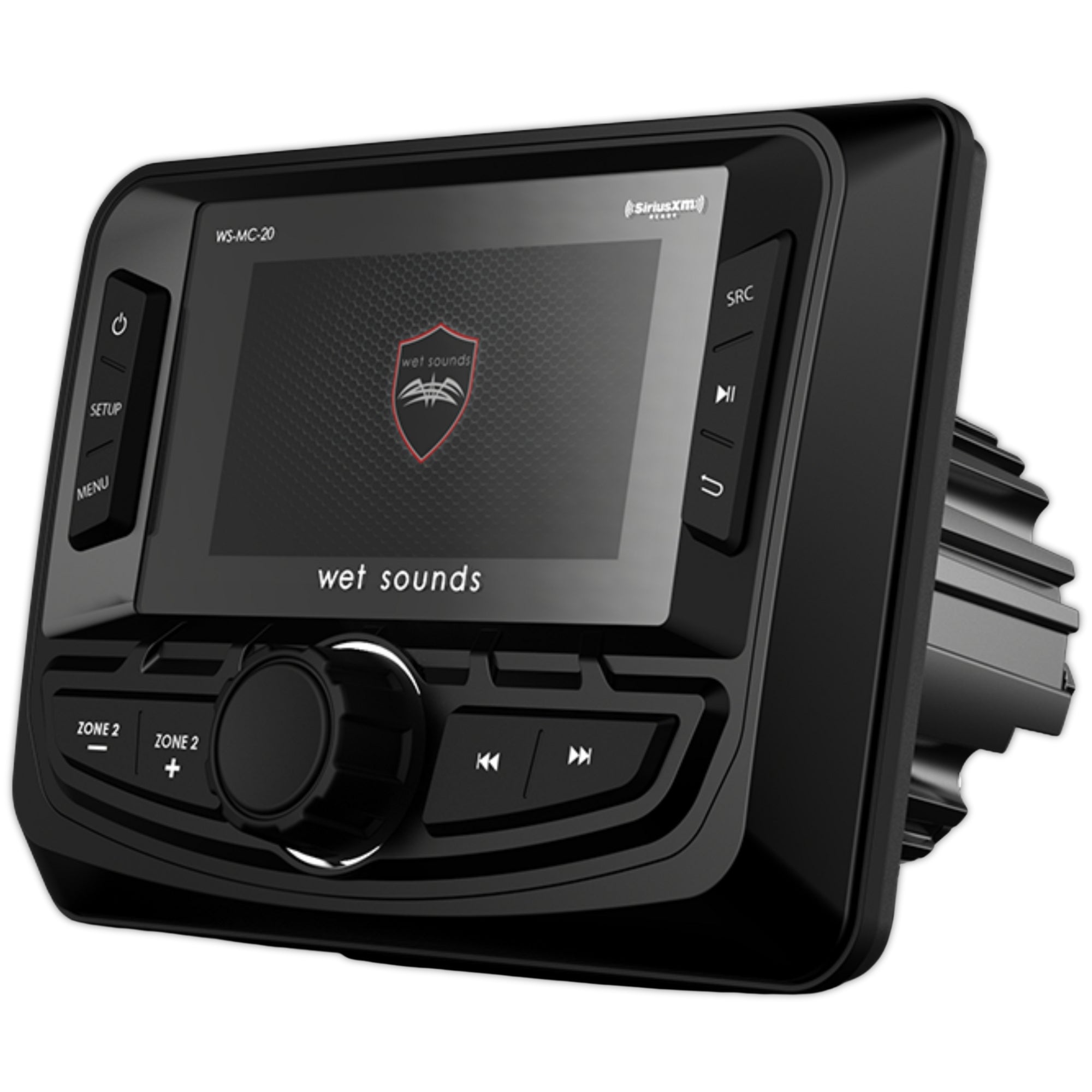 Estéreo Marino Compacto 2 Zonas Wet Sounds WS-MC-20 SiriusXM-Ready® y NMEA 2000