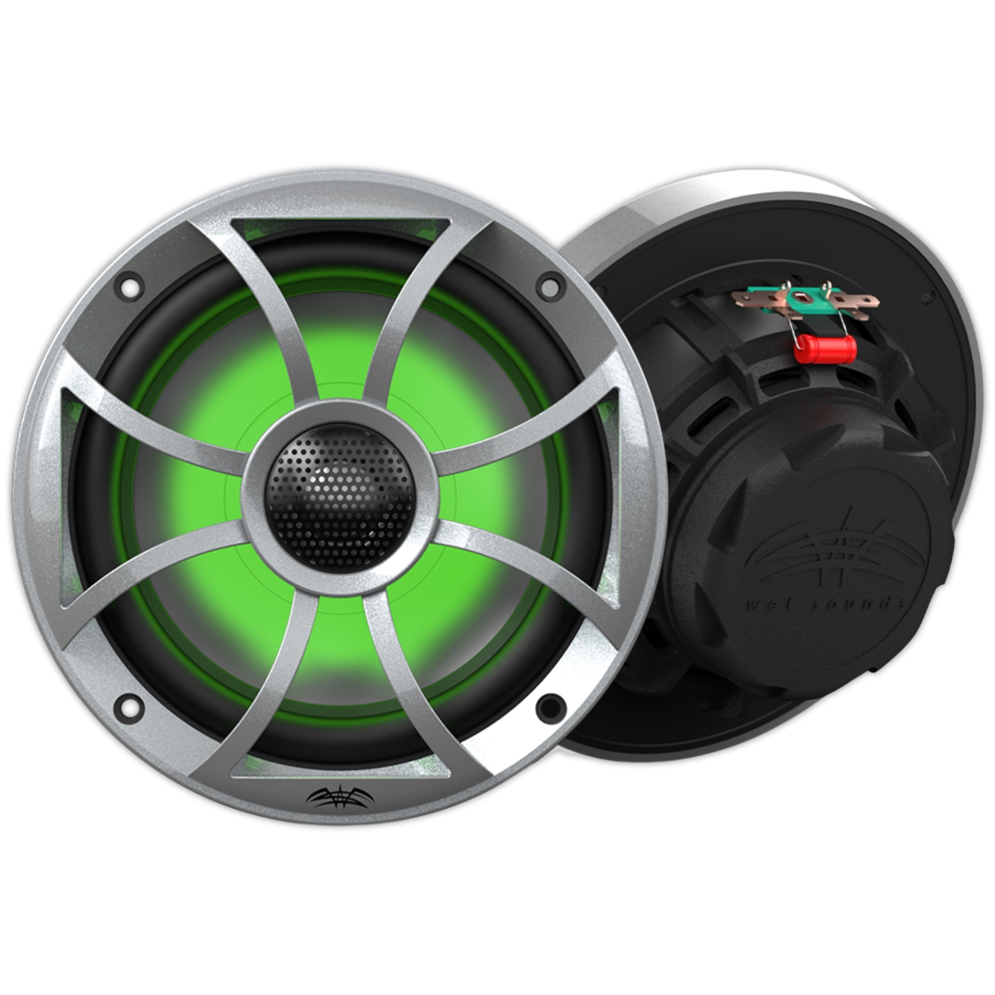 Bocinas Coaxiales RGB Wet Sounds XS-65i-S-RGB 120W 6.5 PLG