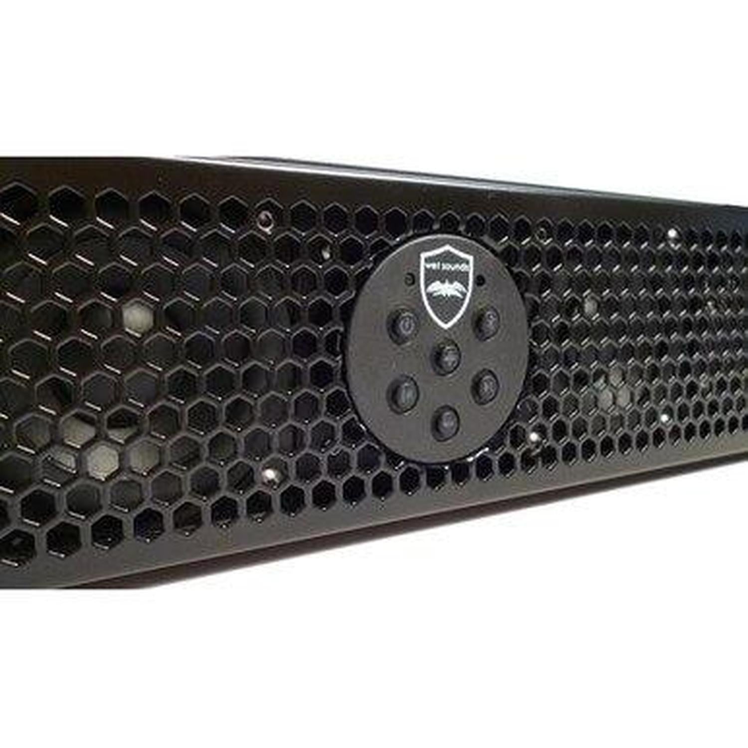 Barra de sonido Amplificado Wet Sounds STEALTH-6 ULTRA HD-B Todo en Uno Bluetooth con control remoto