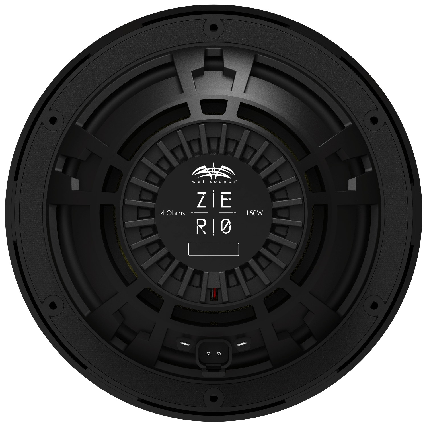 Bocinas Coaxiales Marinas Wet Sounds ZERO 8 XZ-B 300W 8 PLG