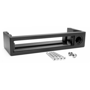 Soporte de montaje para tablero Billet WS420-SQ Wet Sounds WS-EQ UDM-B con perilla Bluetooth Color Negro