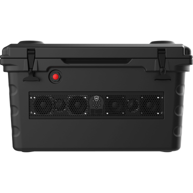 Hielera con barra de sonido Wet Sounds SHIVR-55-BLK Bluetooth Color Negro