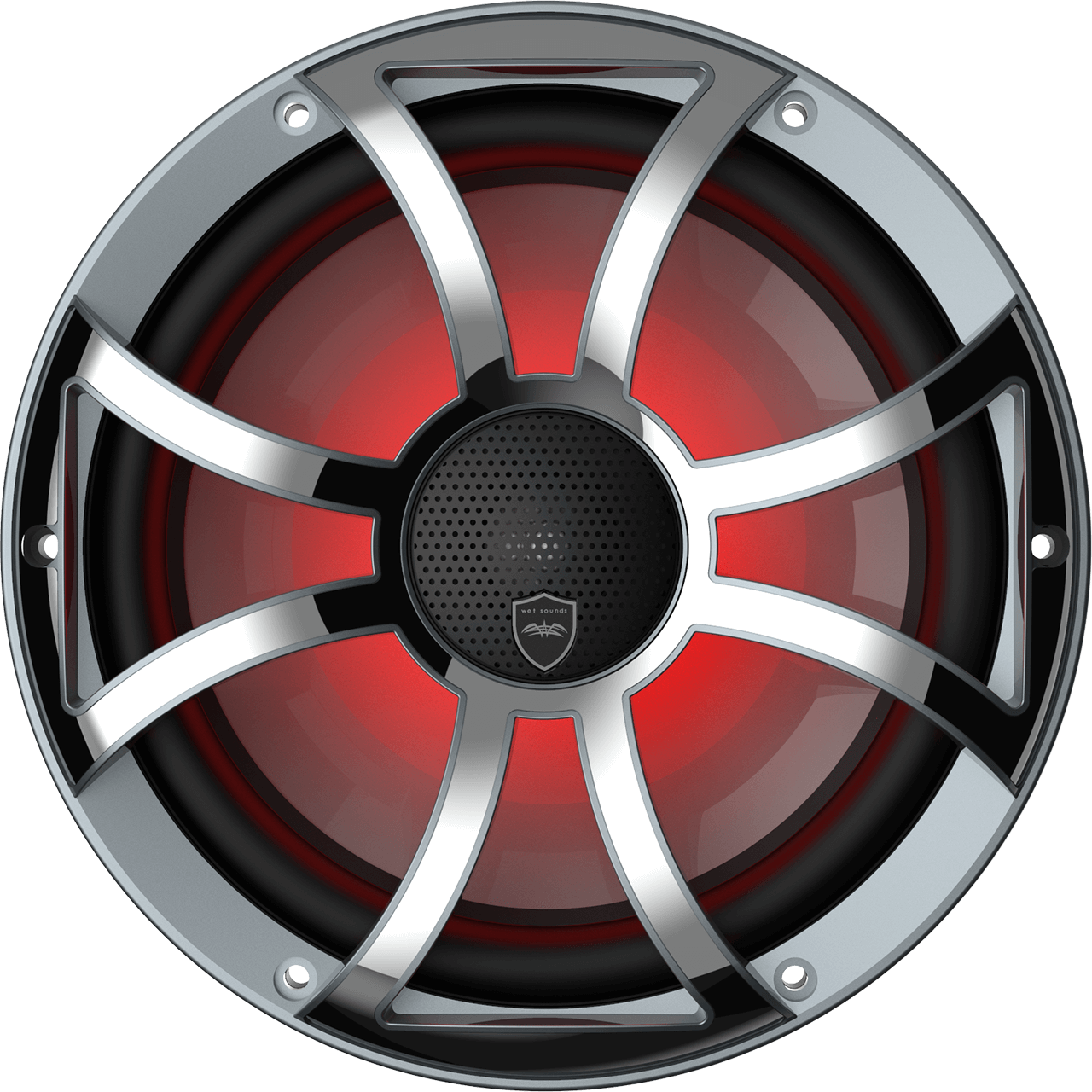 Bocinas Coaxiales Marinas Wet Sounds REVO CX-10 XS-G-SS S2 10" Color Gris Estilo de componente de alto rendimiento