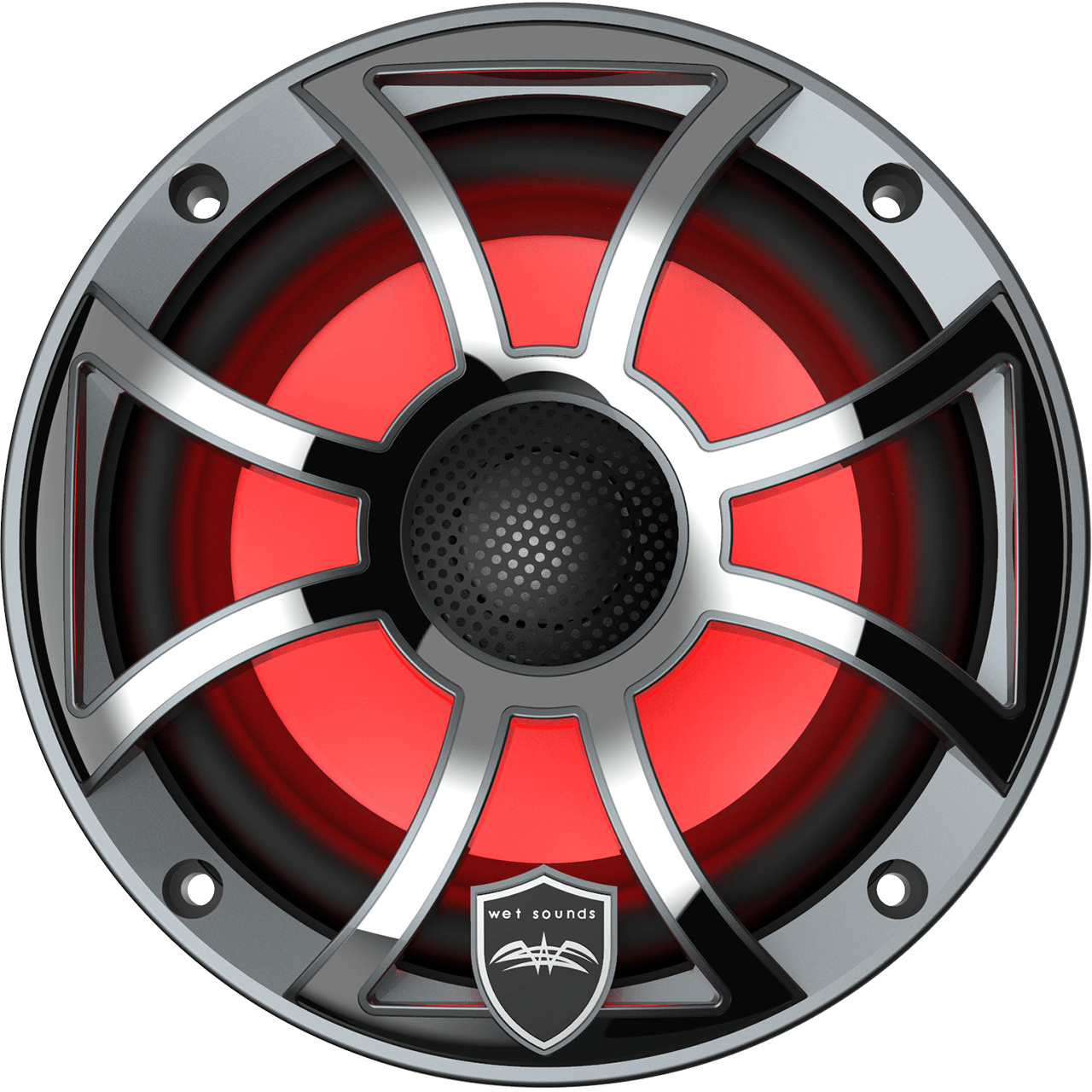 Bocinas Coaxiales Marinas Wet Sounds REVO 6 XS-G-SS 200W 6.5 PLG Gunmetal