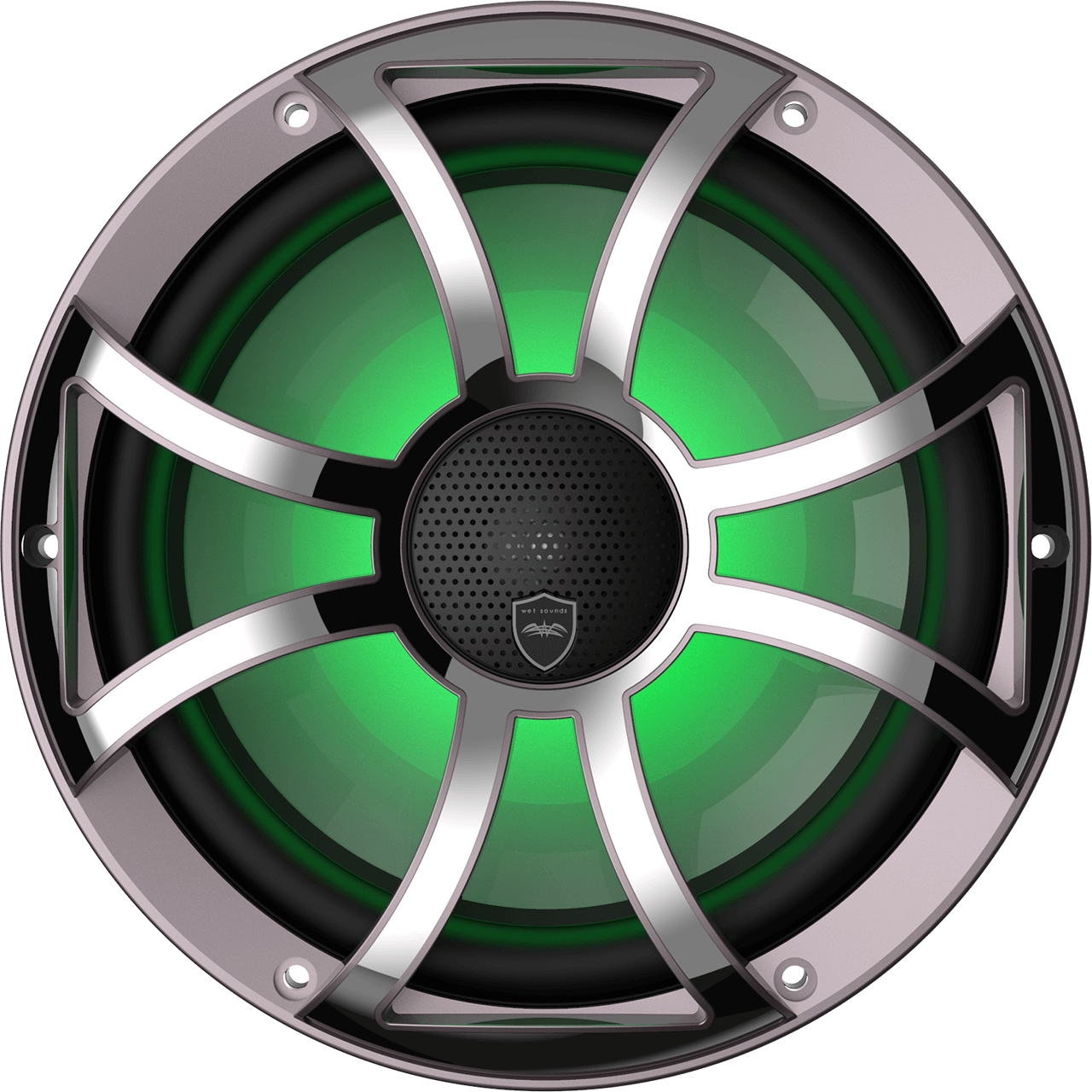 Bocinas Coaxiales Marinas Wet Sounds REVO CX-10 XS-G-SS S2 10" Color Gris Estilo de componente de alto rendimiento